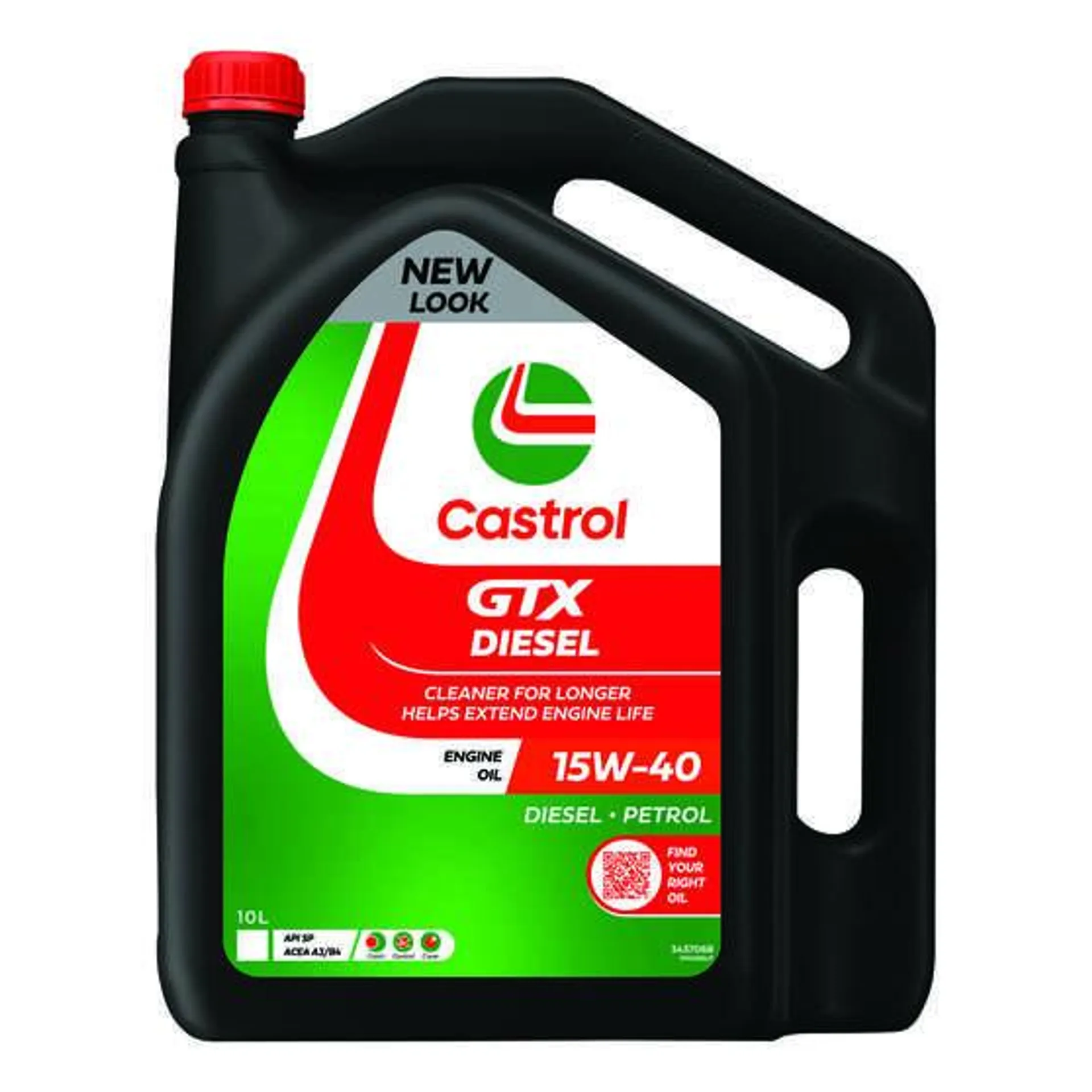 Castrol GTX Diesel Engine Oil - 15W-40, 10 Litre