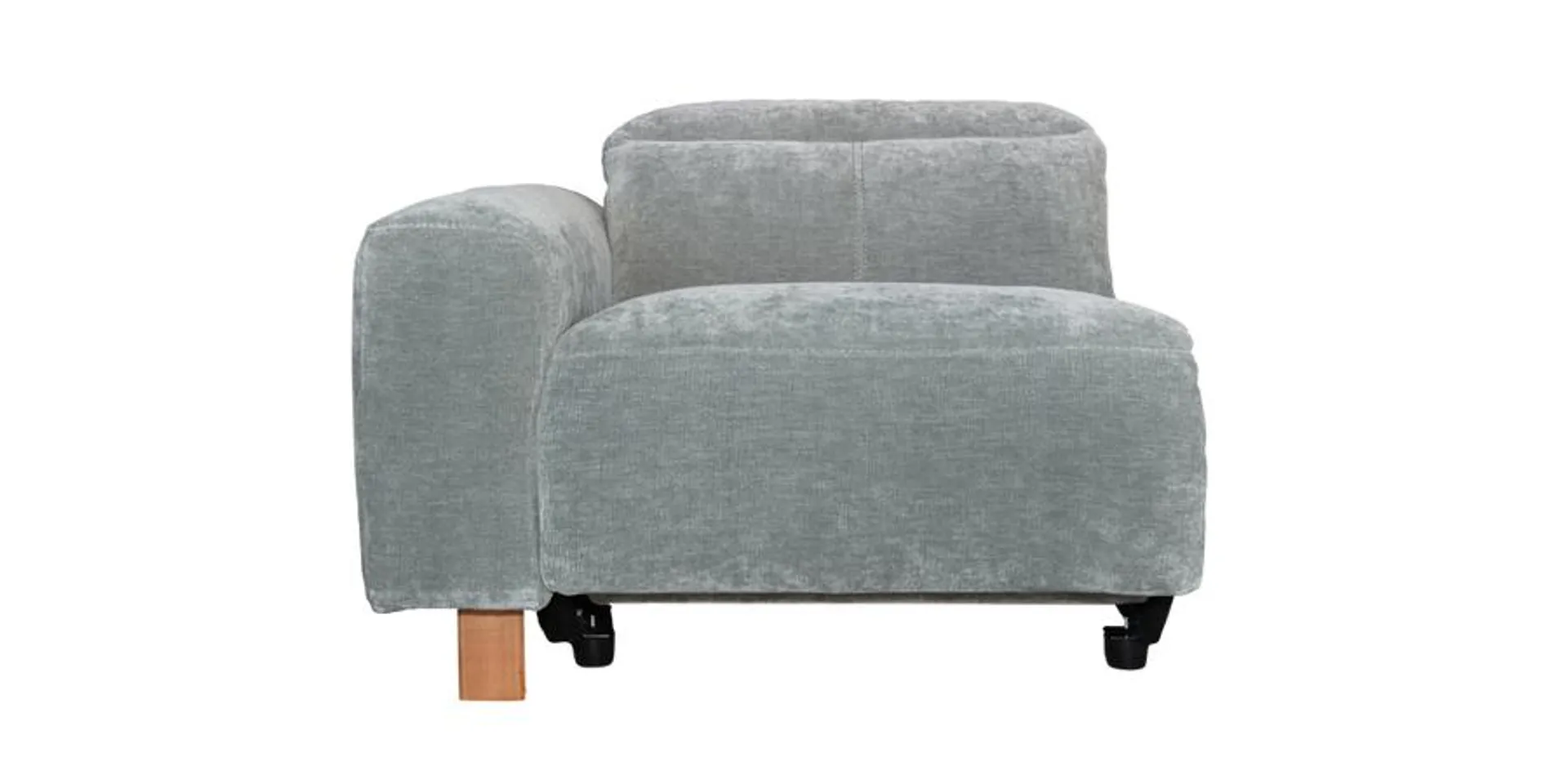 Harlow 1.5 Seater Power Motion LHF with Power Headrest in Fabric