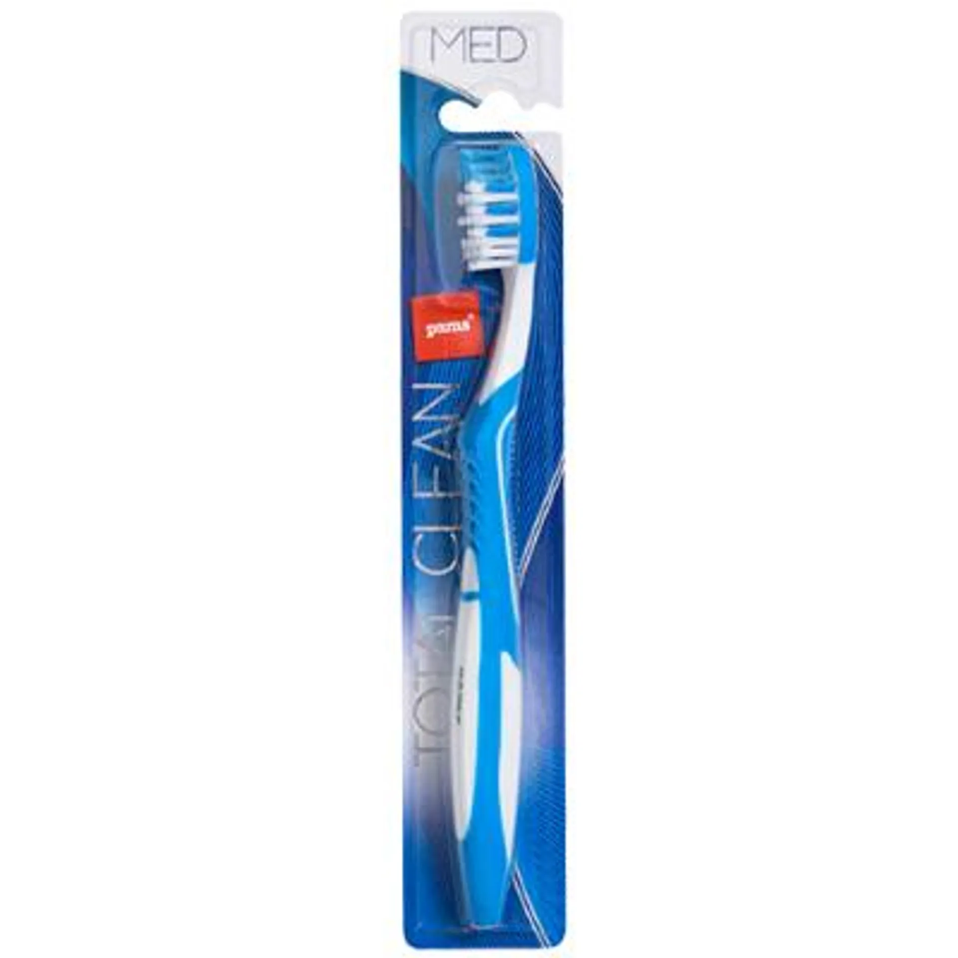 Pams Total Clean Medium Tongue Cleaner Toothbrush