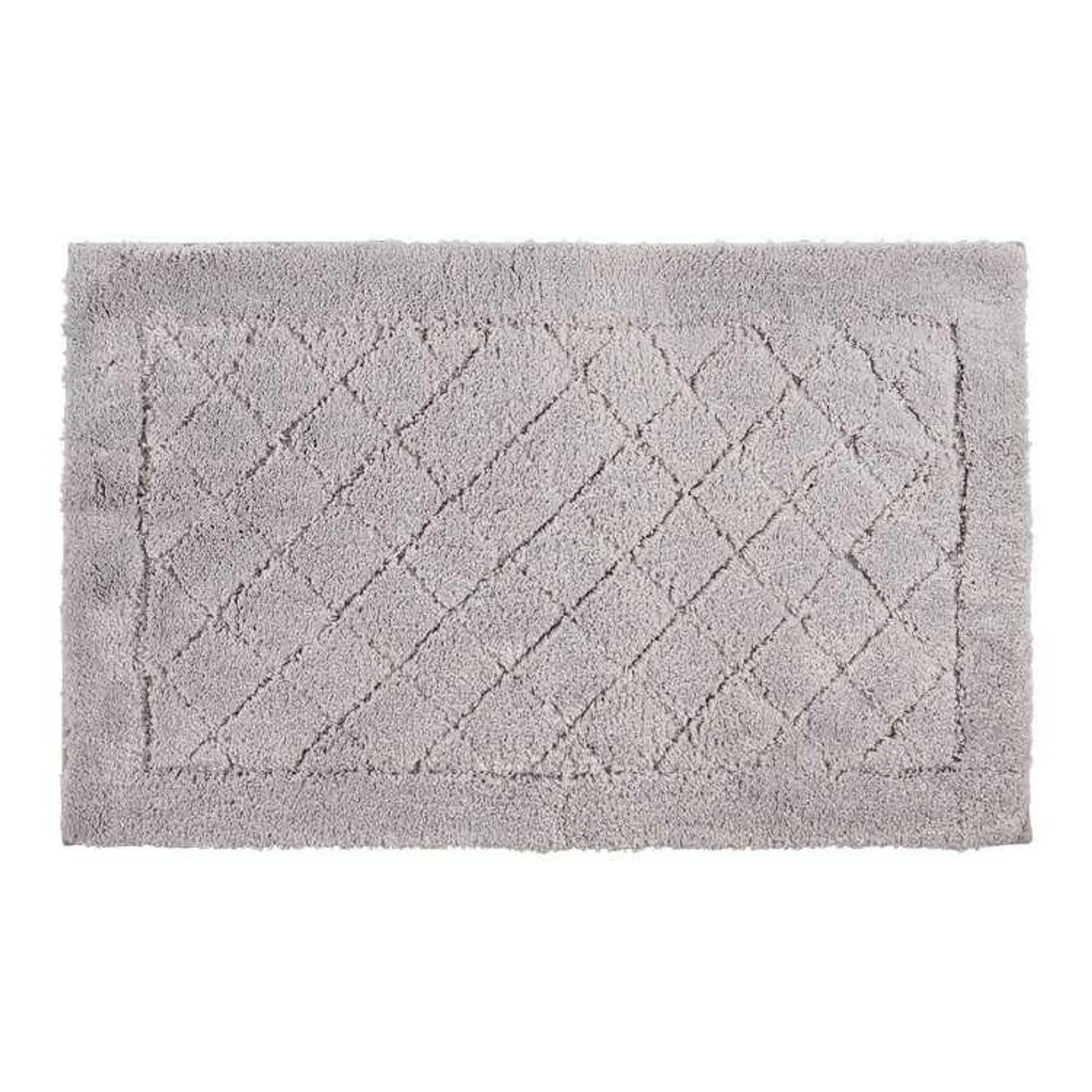 KOO Diamond Bath and Contour Mats Silver