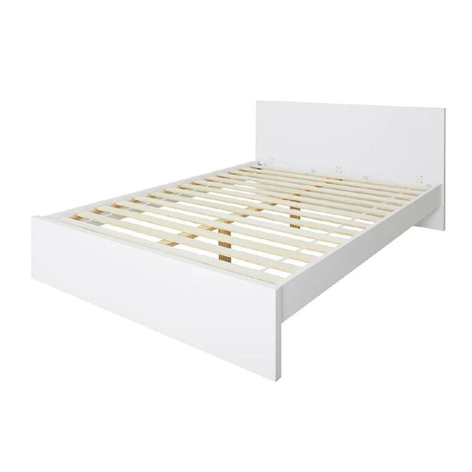 Living & Co Tahoe Bed Frame White Queen