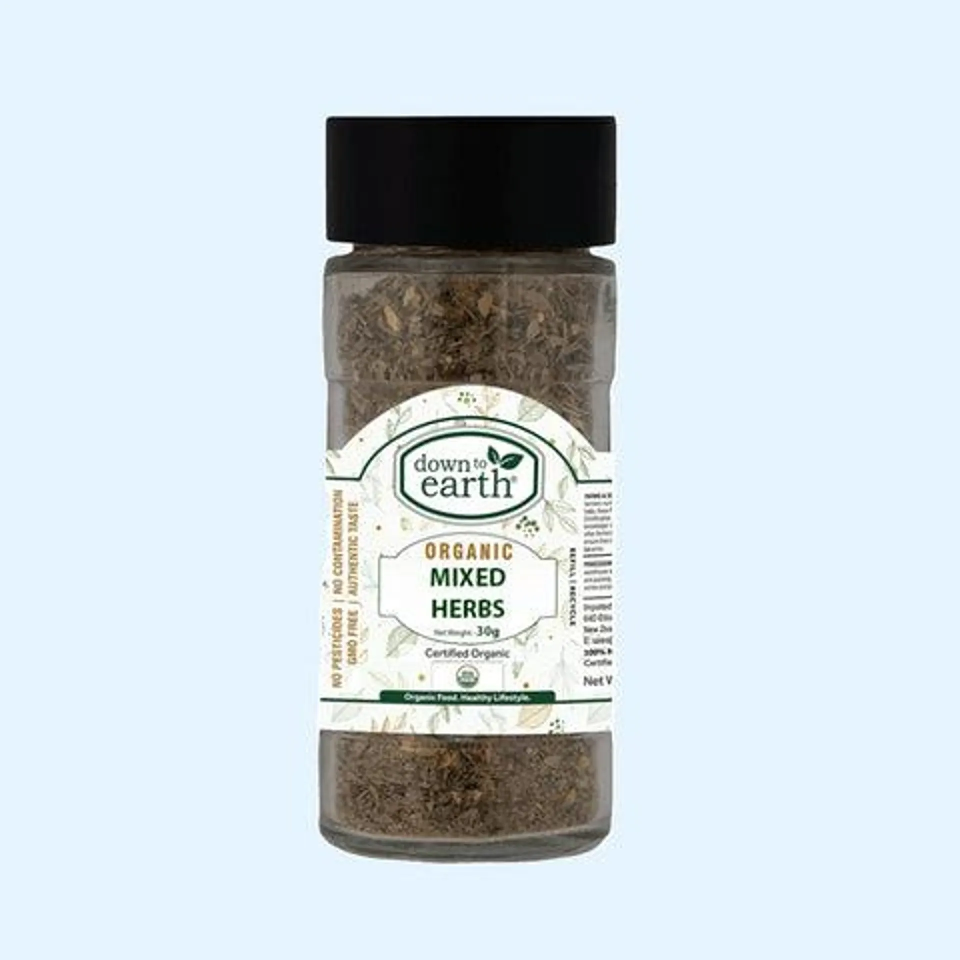 Down To Earth Mixed Herbs 30g
