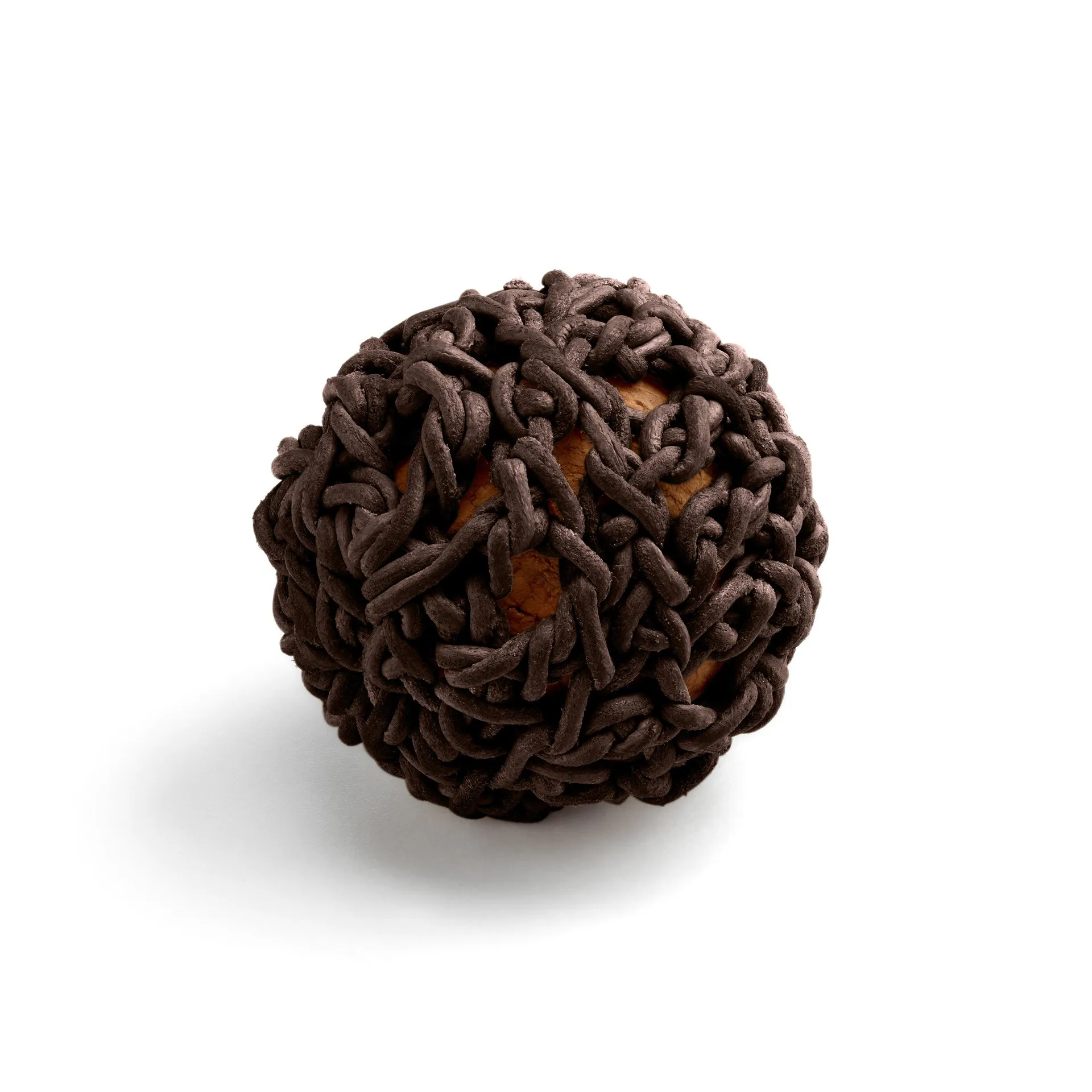 Filo Cat Toy Ball - Brown