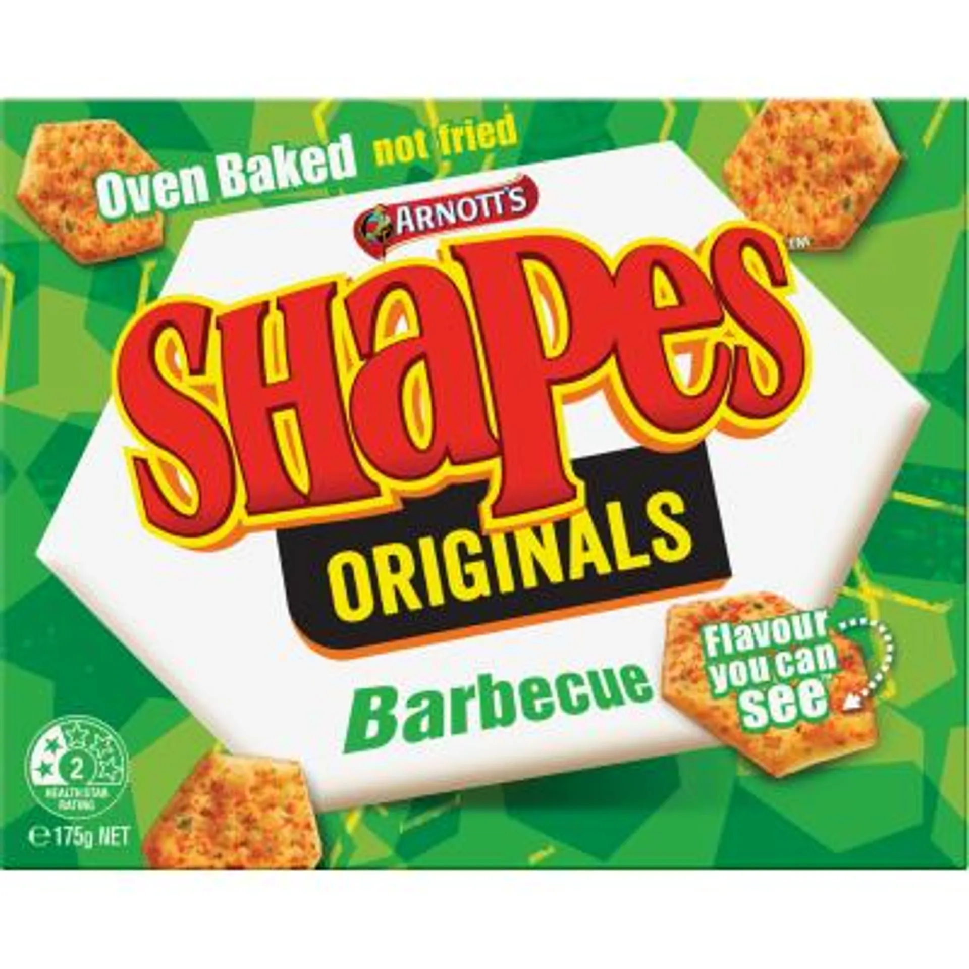 Arnott's Shapes Originals Barbecue Crackers