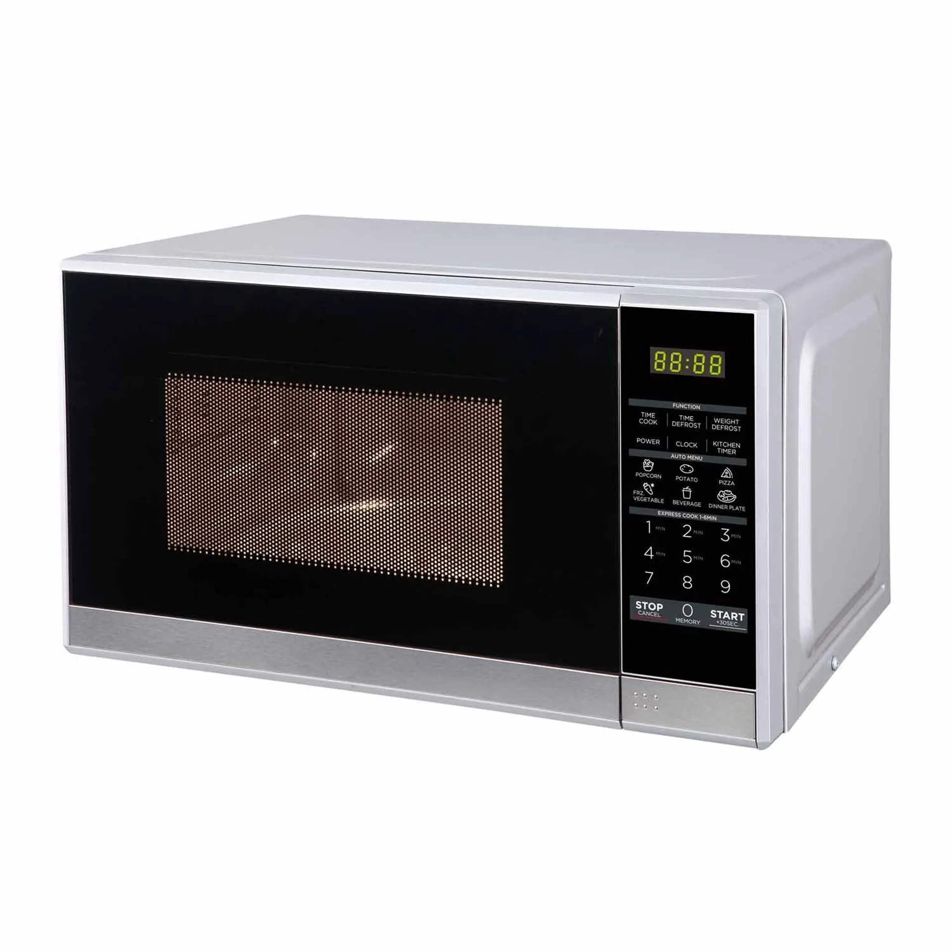 Microwave Oven 700W 20L Stainless Steel