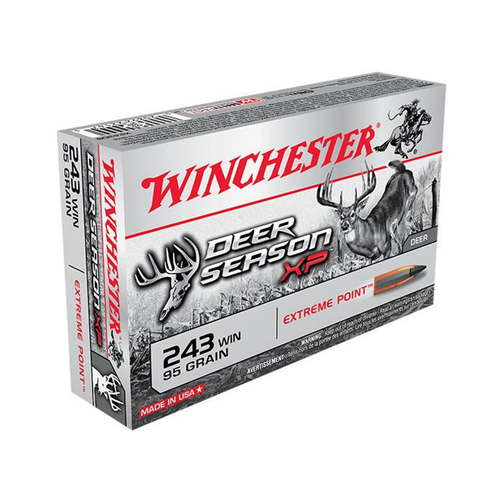 Winchester Deer Season .243Win 95gr XP (20)