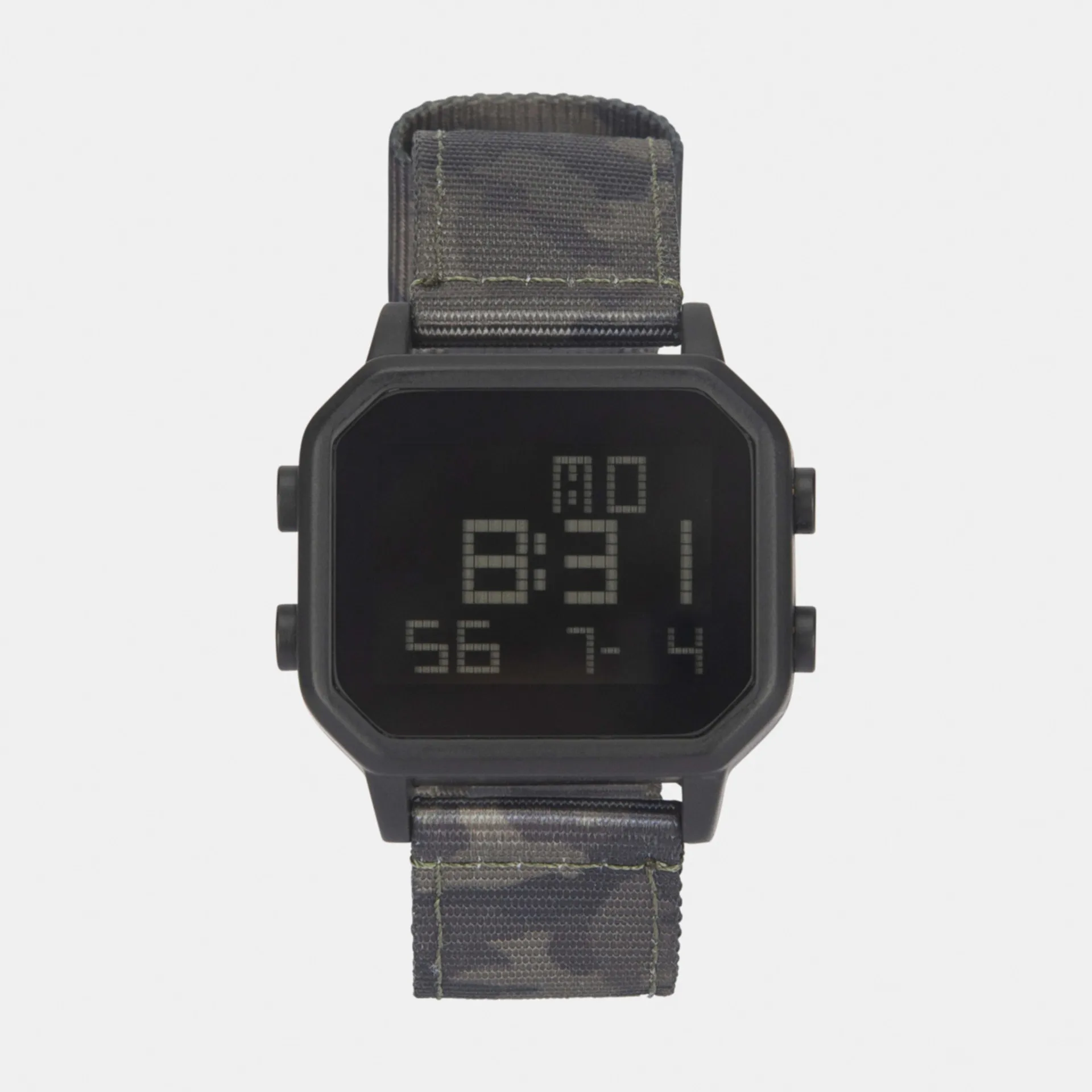 Digital Nylon Band Sports Watch - Camo