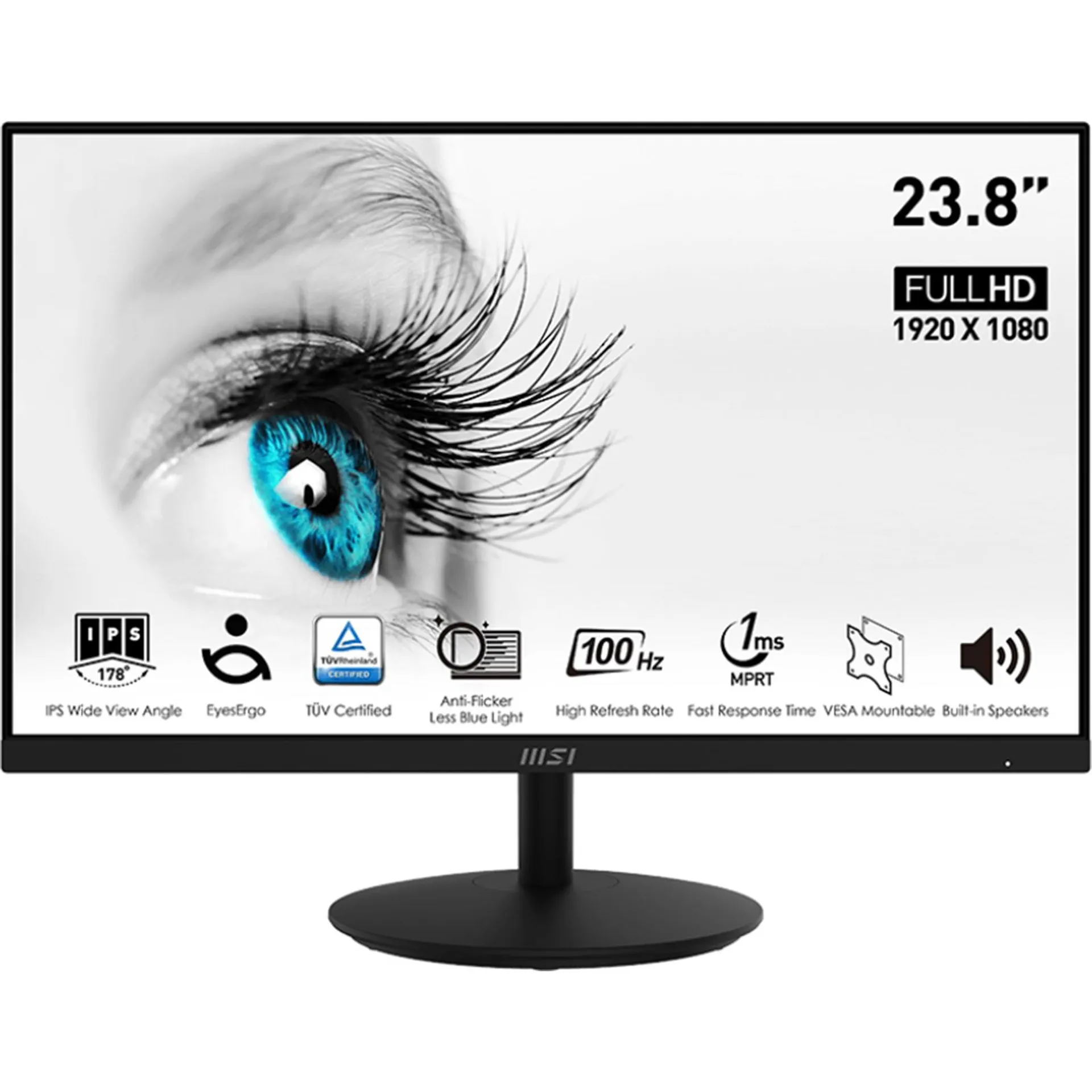 MSI Pro MP242A 24" FHD 100Hz Business Monitor