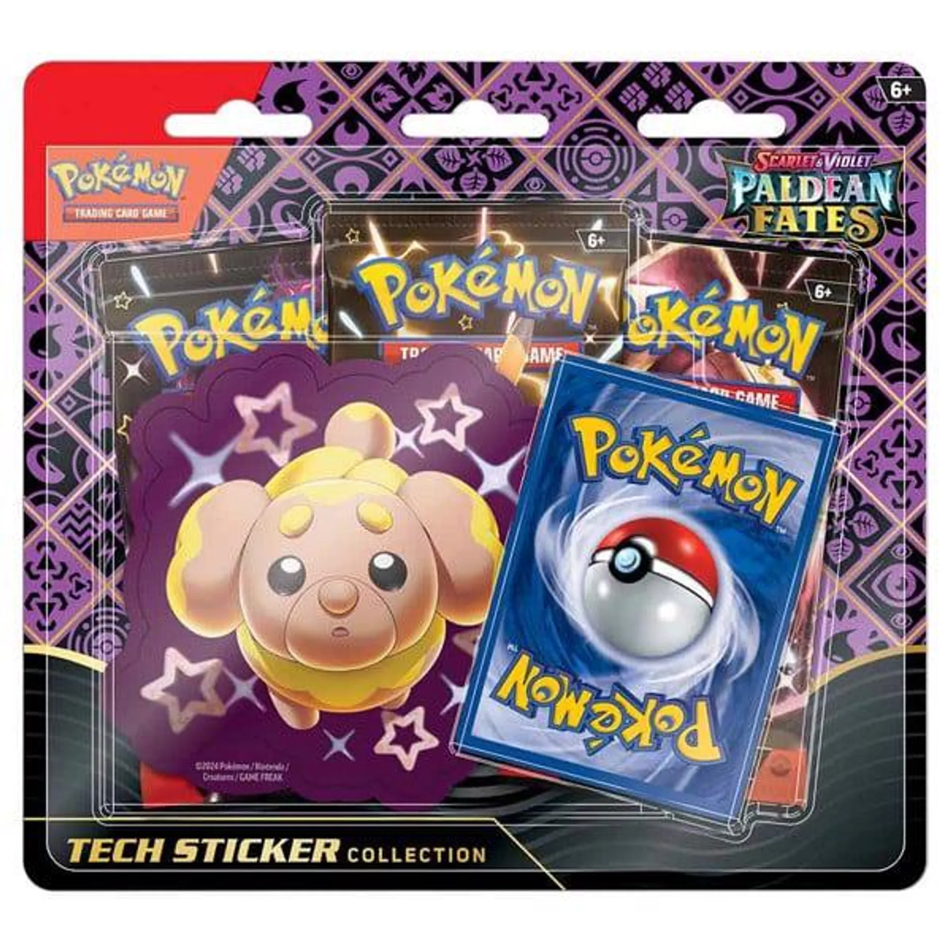 Pokemon - TCG - Scarlet & Violet Paldean Fates Tech Sticker Blister (Assorted)