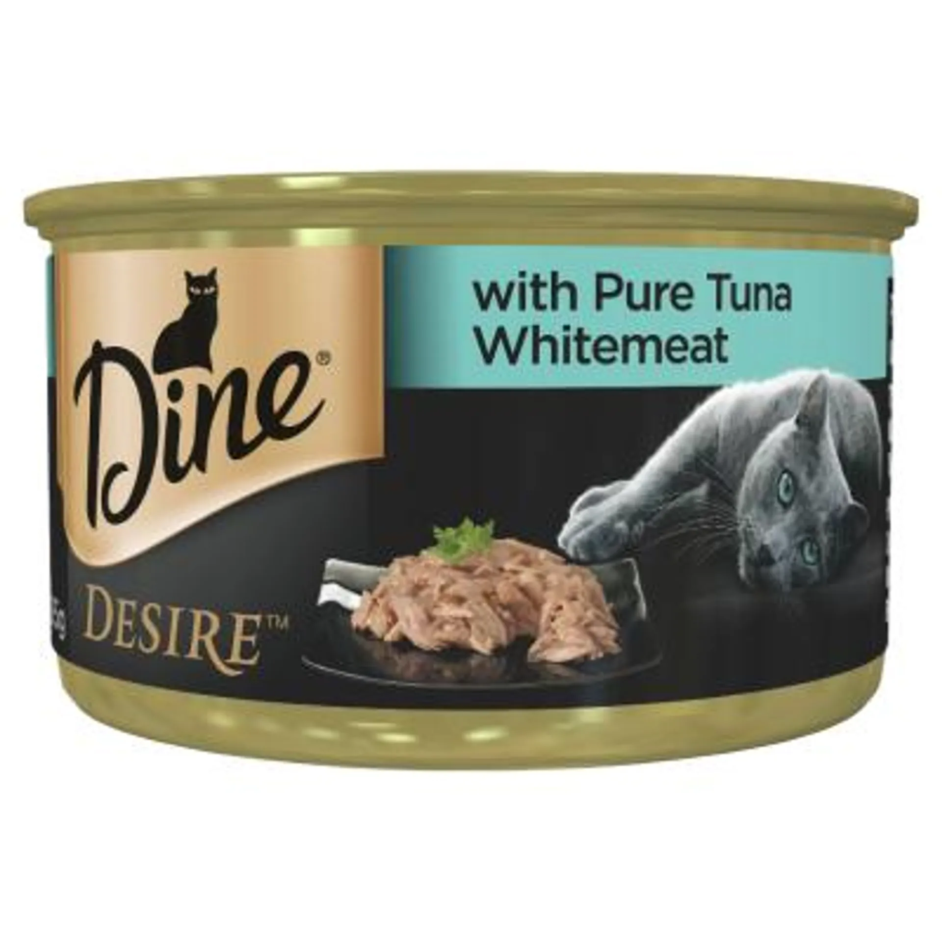 Dine Desire Pure Tuna Whitemeat Wet Cat Food