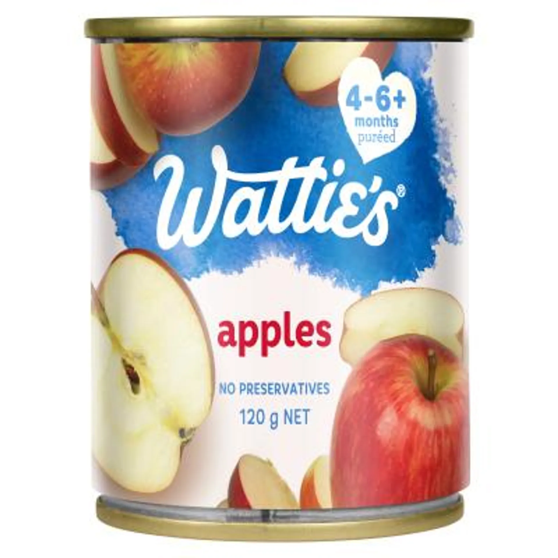 Wattie's For Baby Apples 4-6 Months+