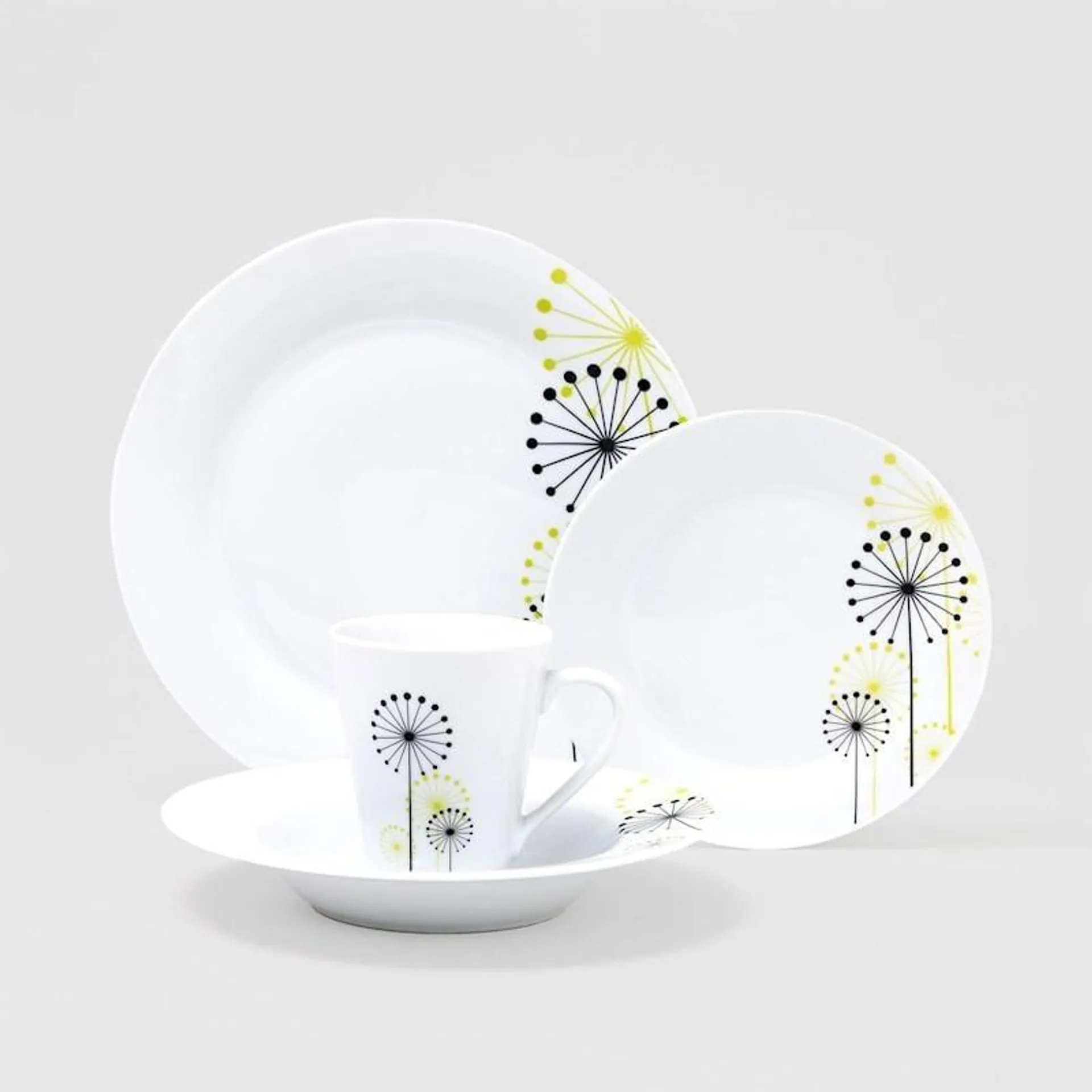 Tablefair Aster Dinner Set 16 Piece