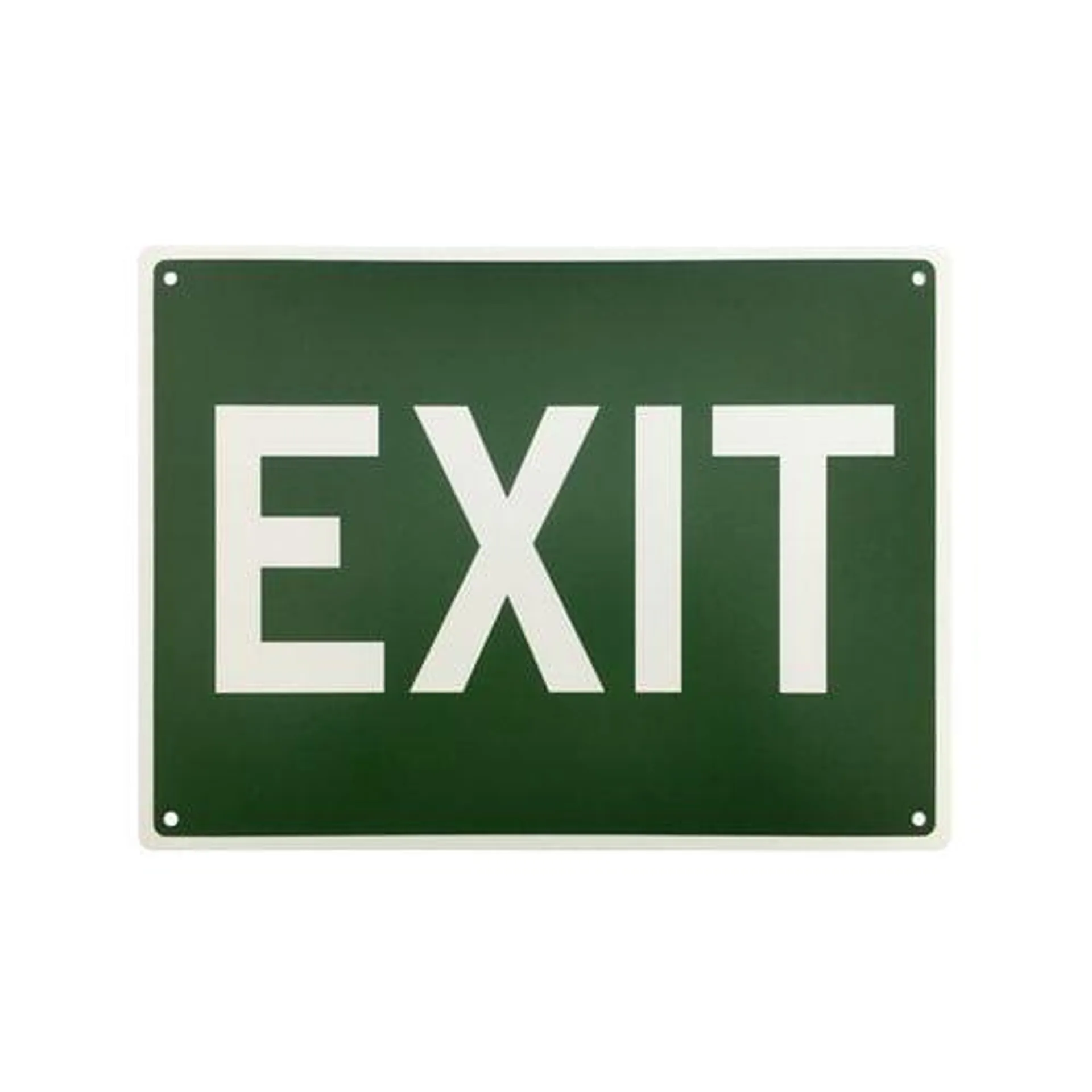 Brutus Exit 300 x 225mm Plastic Sign