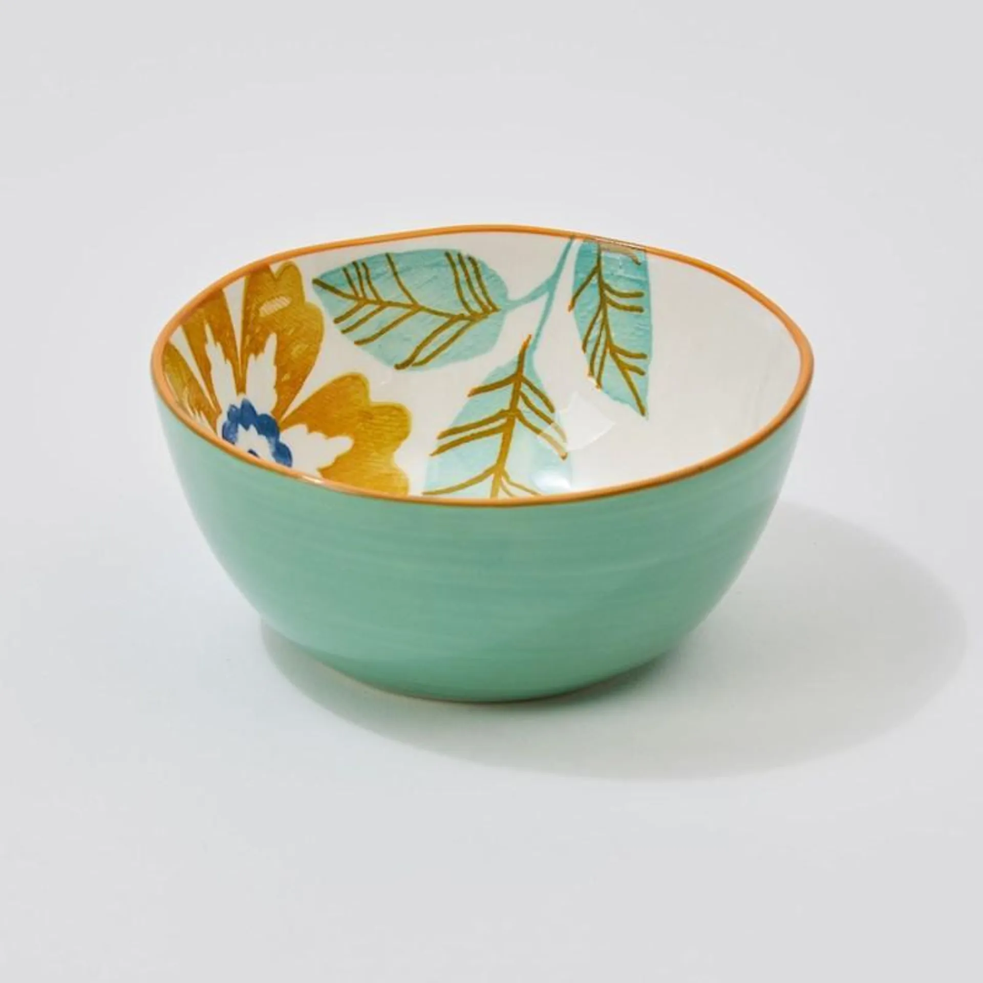 Urban Loft Botanic Bliss New Bone Bowl 11.5cm