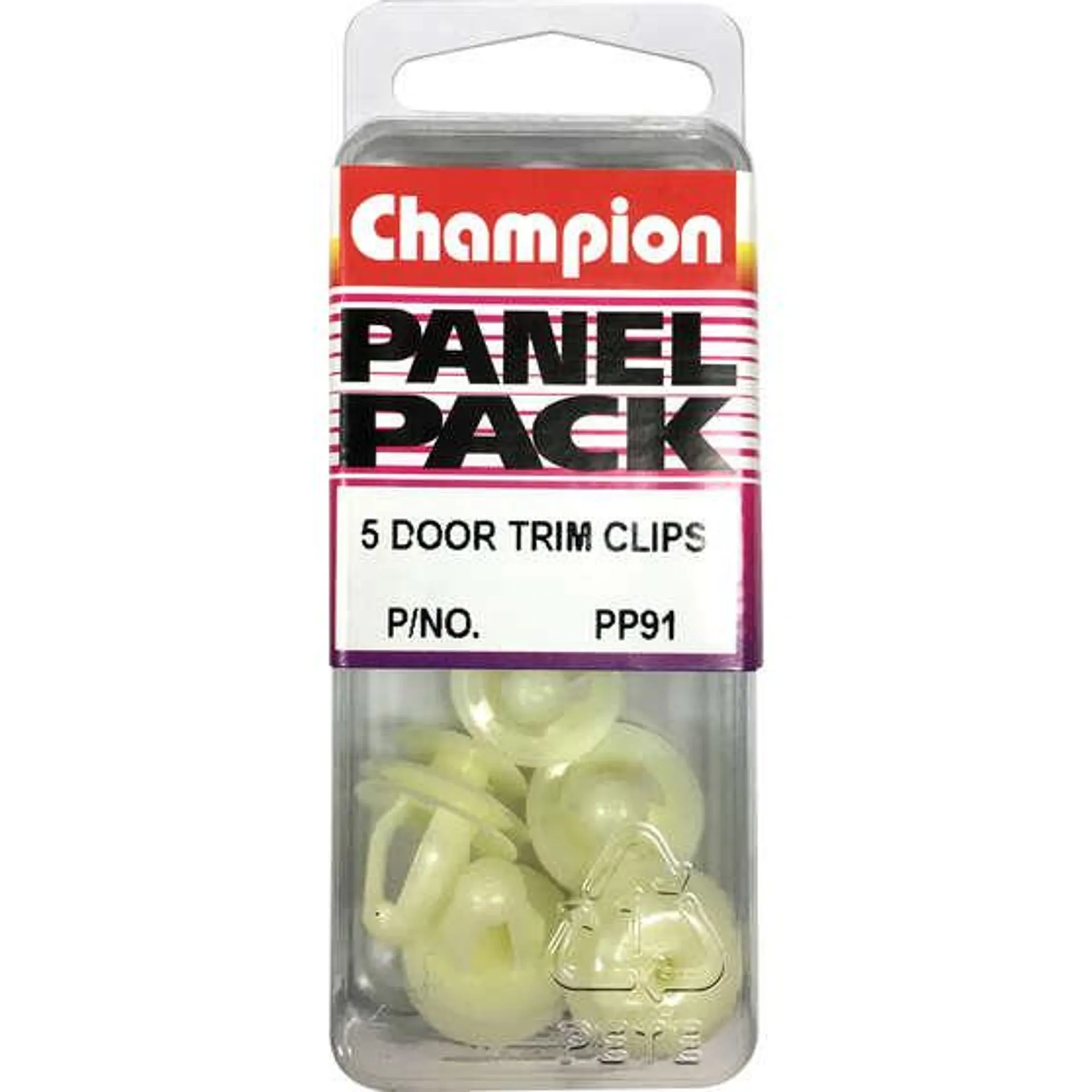 Champion Panel Pack Door Trim Clips PP91