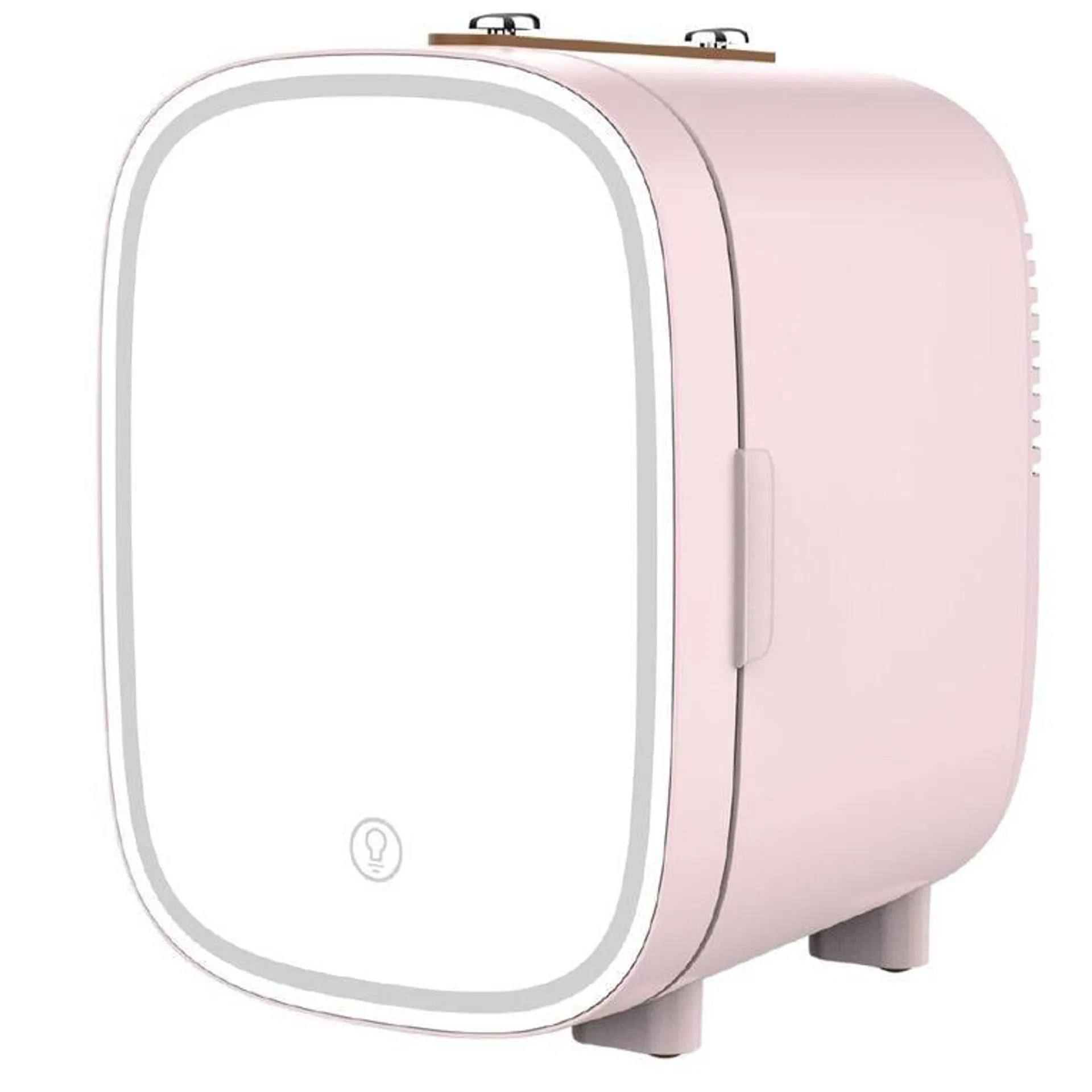 Sheffield Portable Mini Fridge with Makeup Mirror