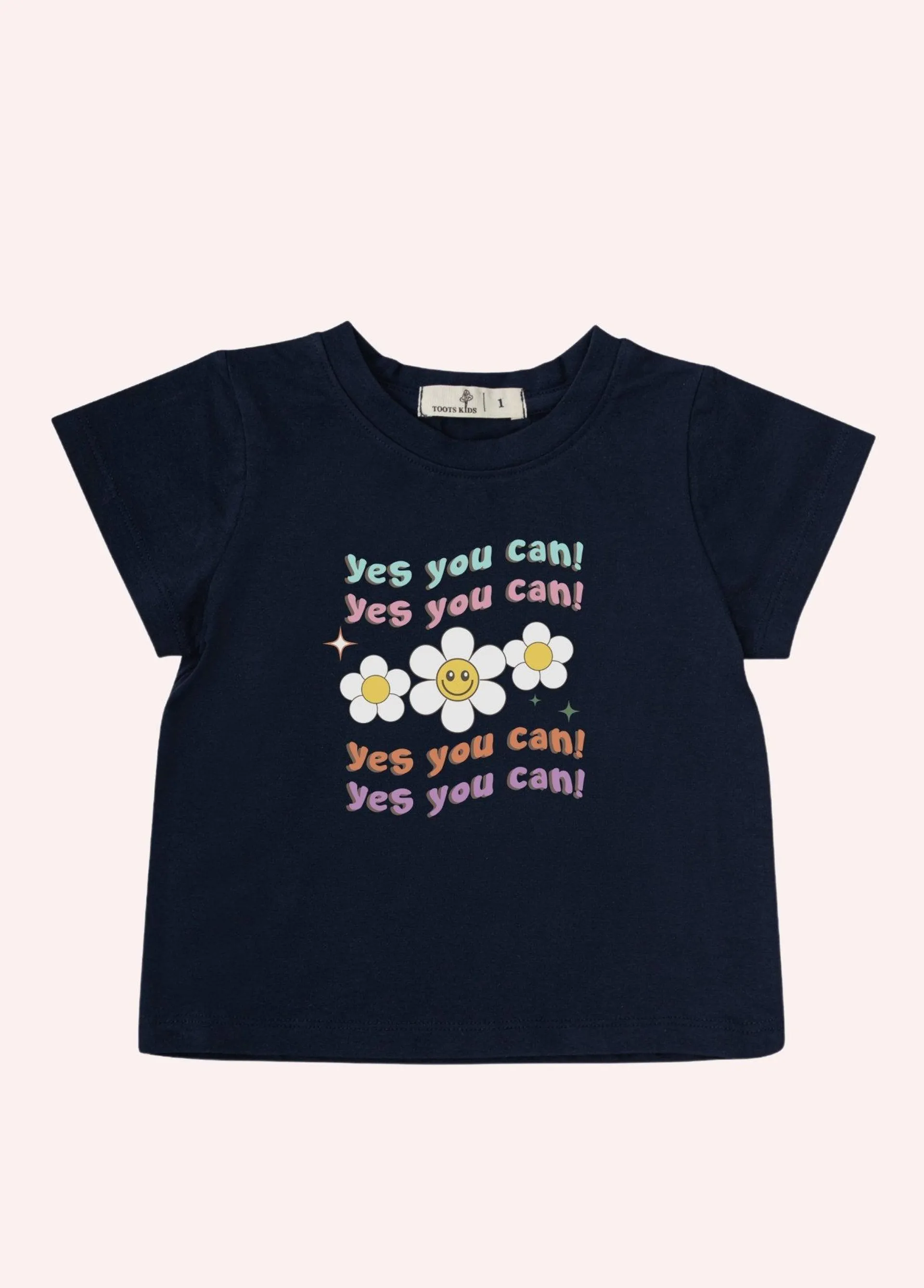 YES YOU CAN  KIDS T-SHIRT