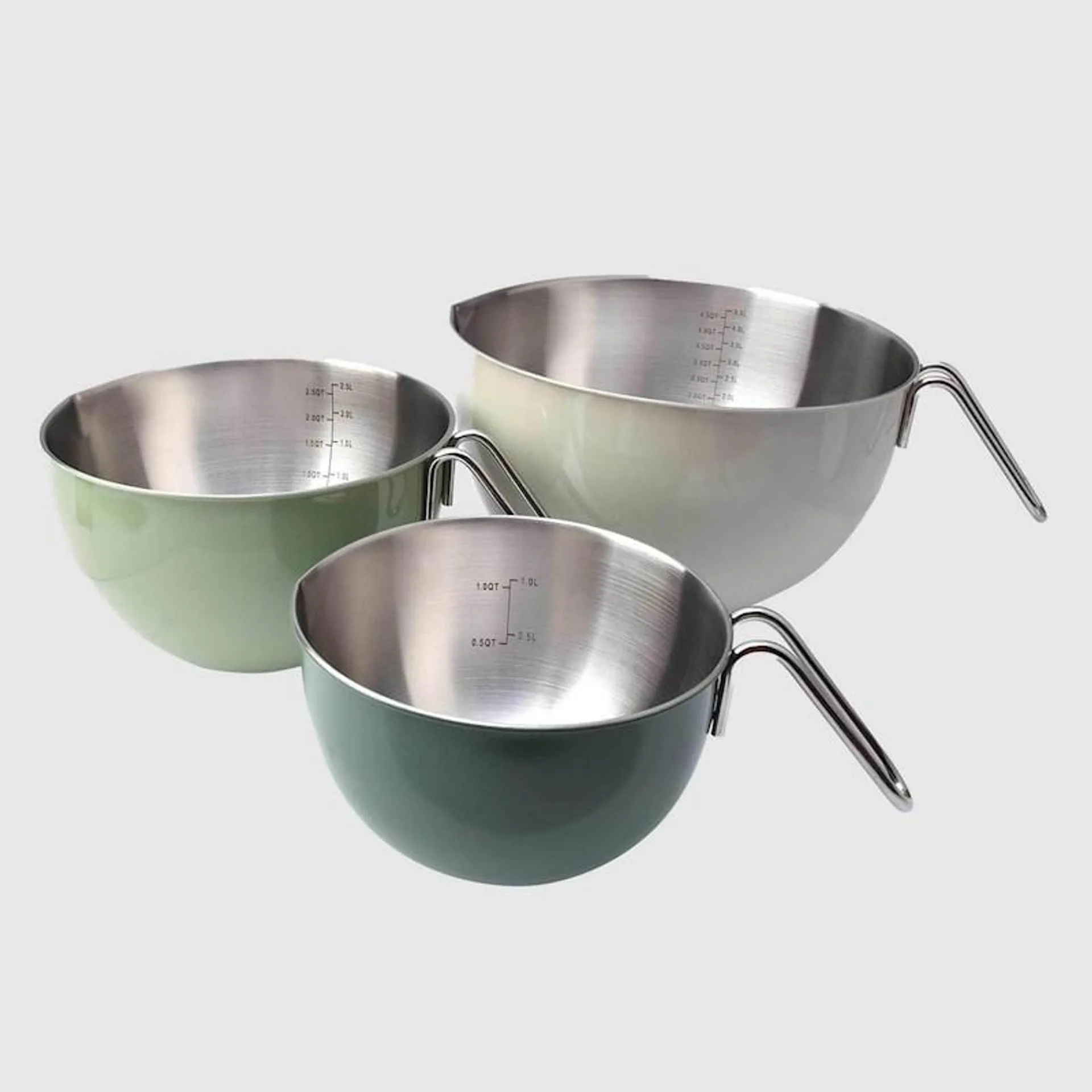 Tablefair Mixing Bowl Set Stainless Steel 3 Piece