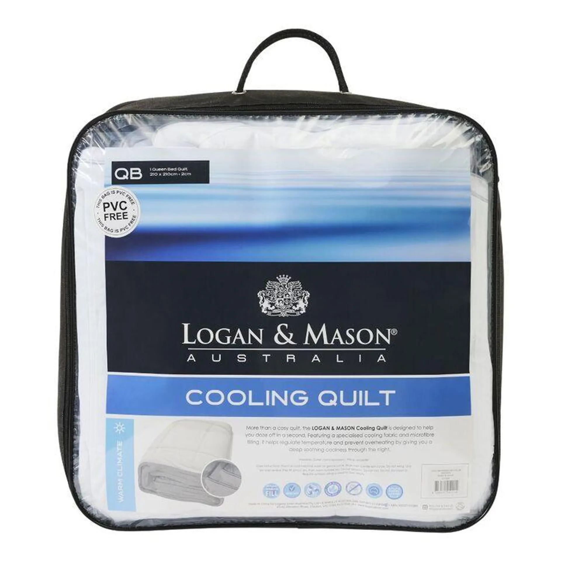 Logan & Mason Cooling Quilt White