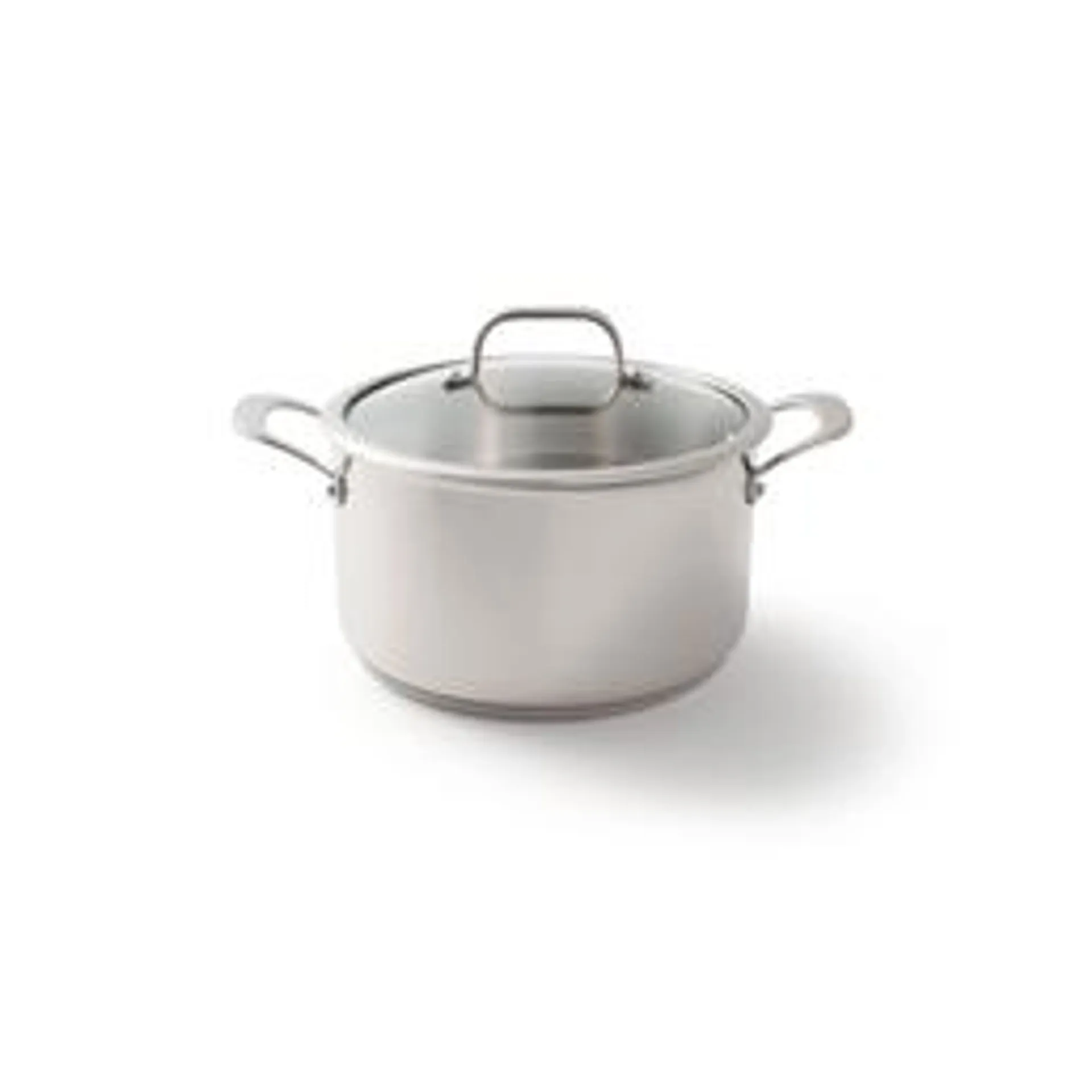 Stevens Titan Stainless Steel Casserole with Lid, 24cm