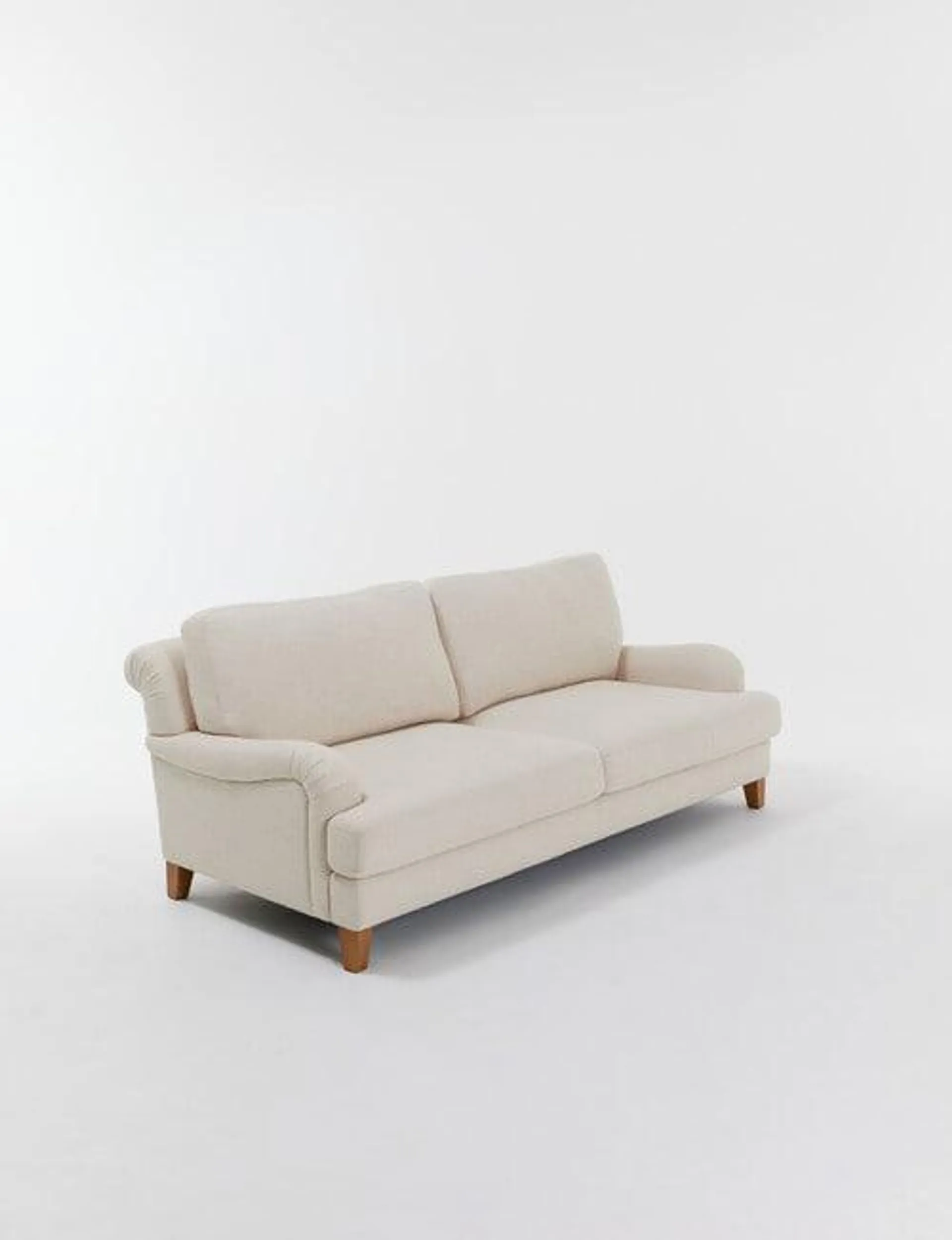 LUCA Hutton 3 Seater Sofa, Wheat