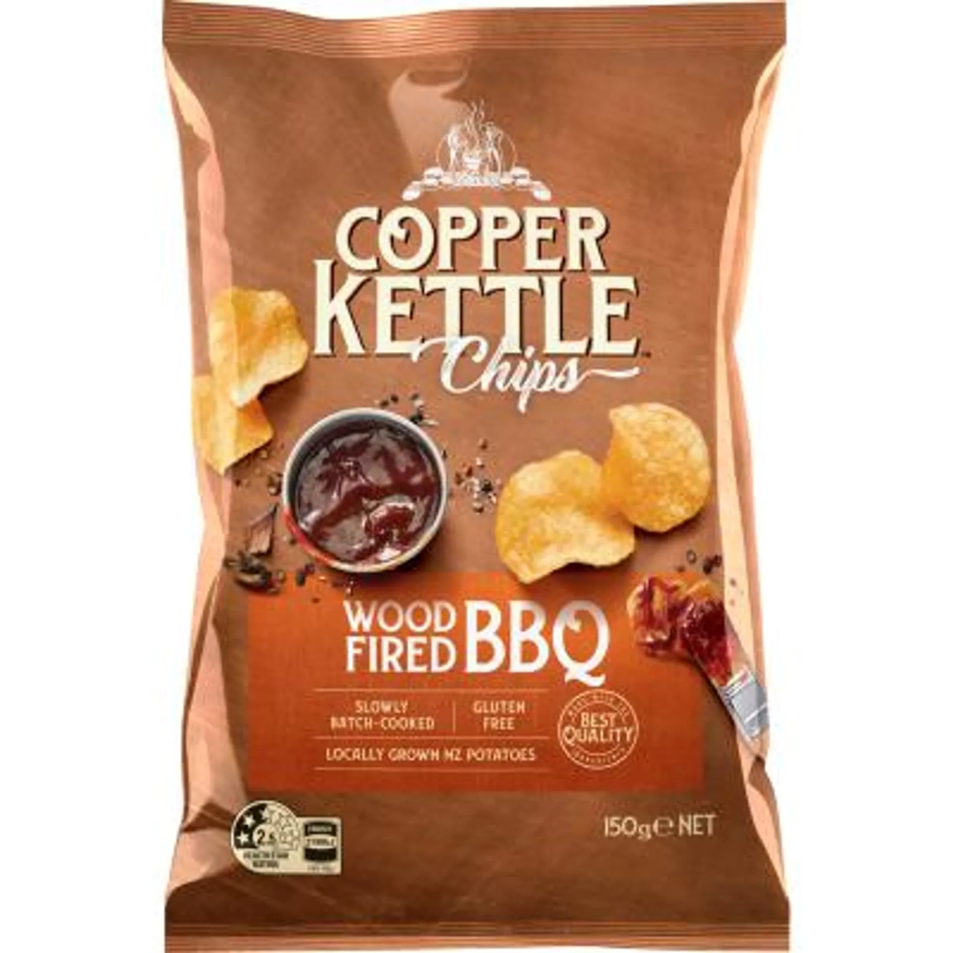 Copper Kettle Wood Fired BBQ Potato Chips