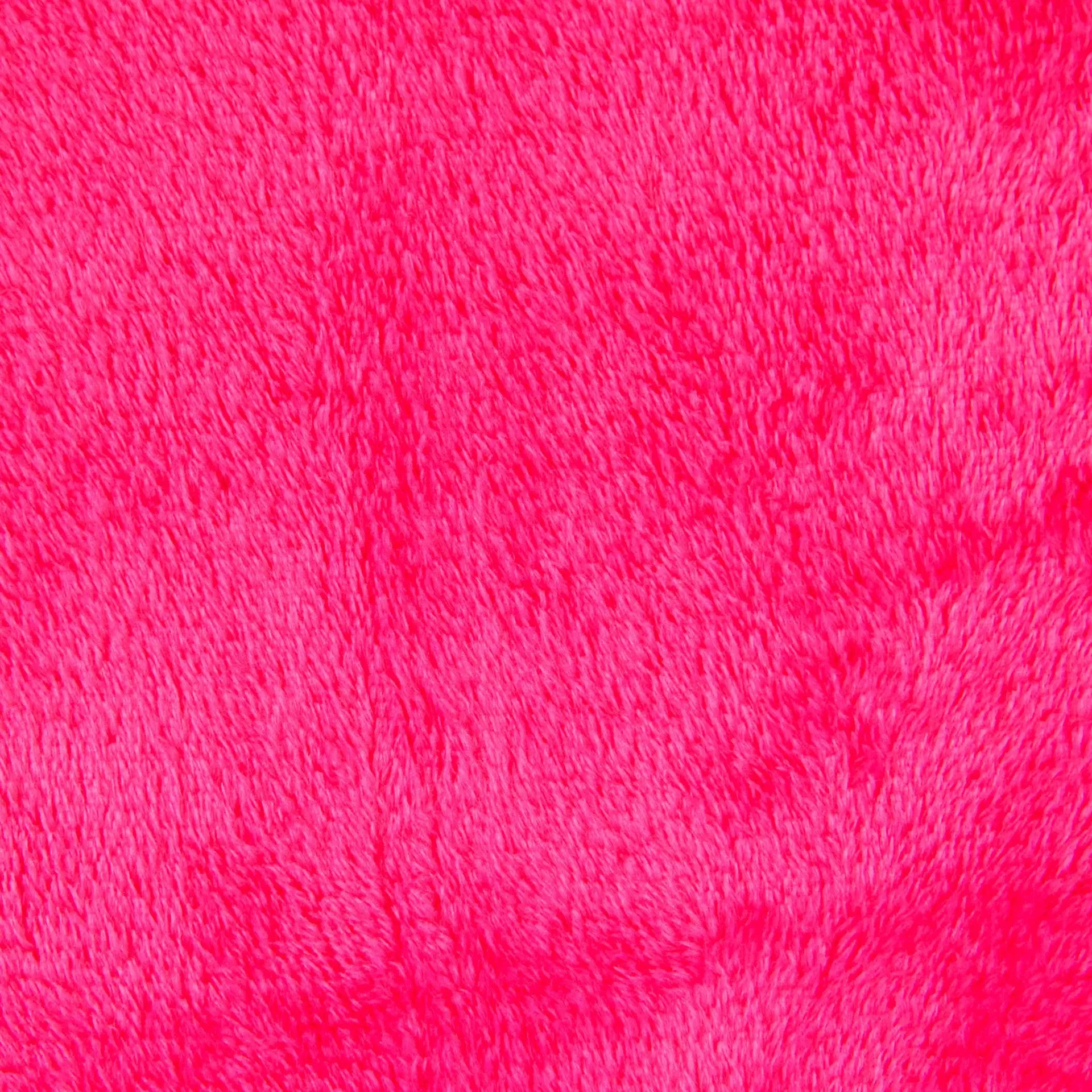 Coral Fleece Plain Fabric, Rose- Width 155cm