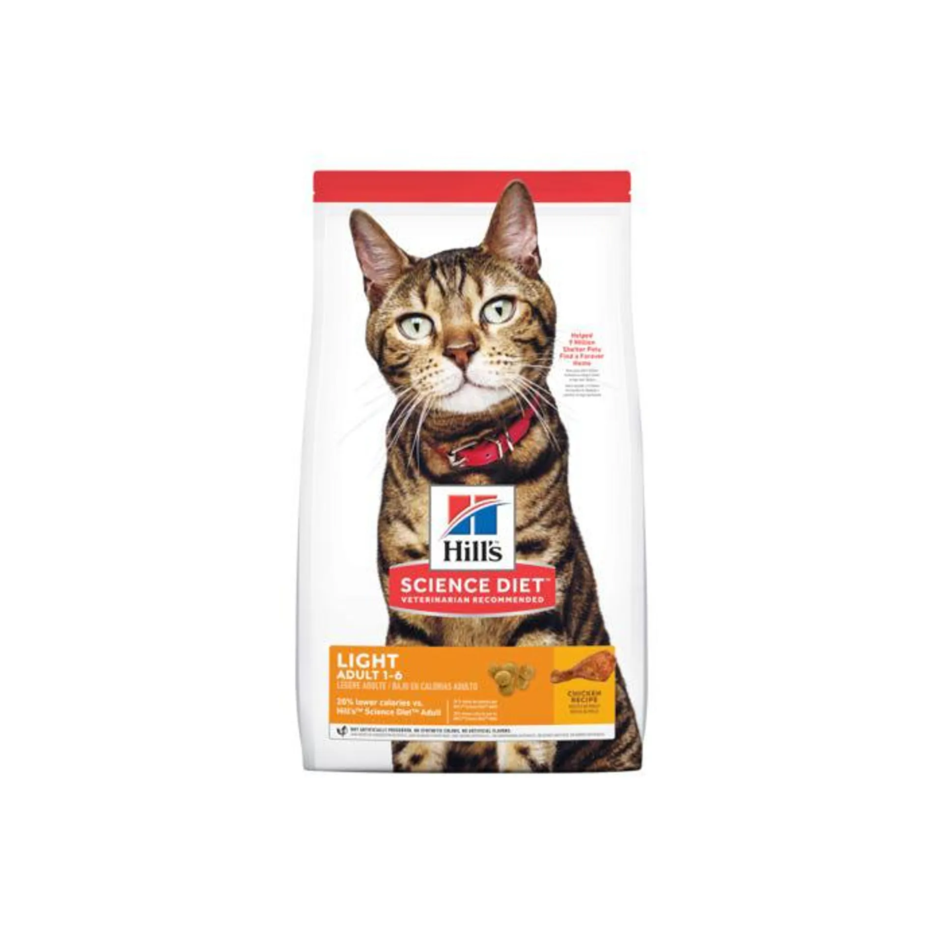 Hill's Science Diet Adult Light Cat Food 2kg