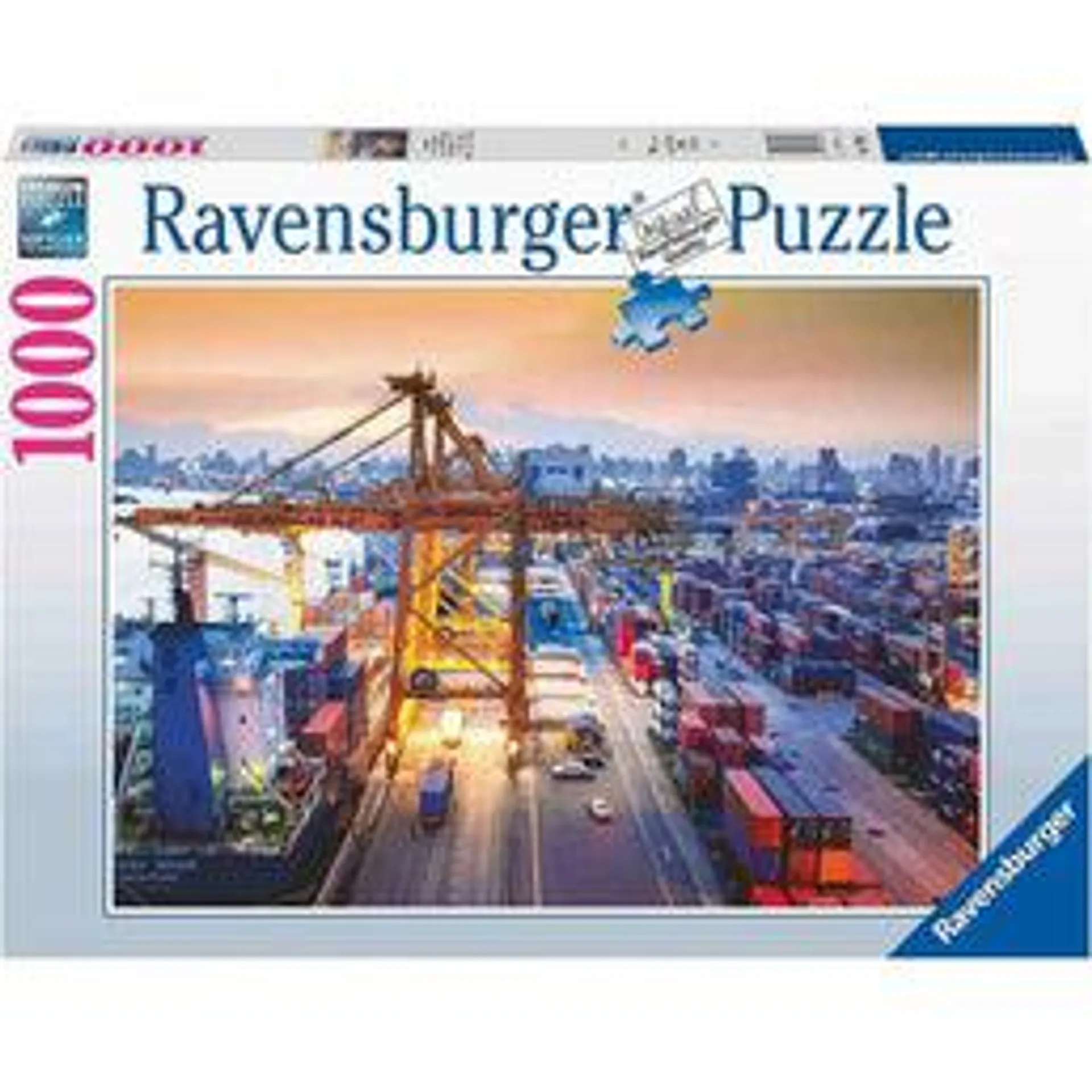 Ravensburger Adult Puzzle Port Of Hamburg 1000pc