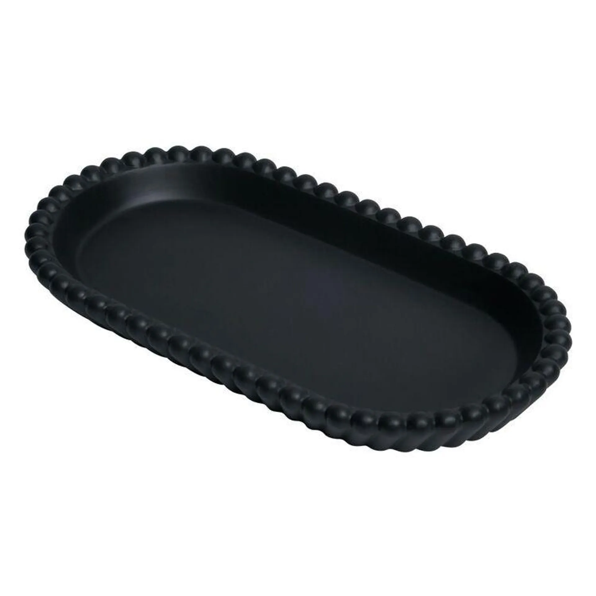 KOO Romy Resin Tray Black Tray