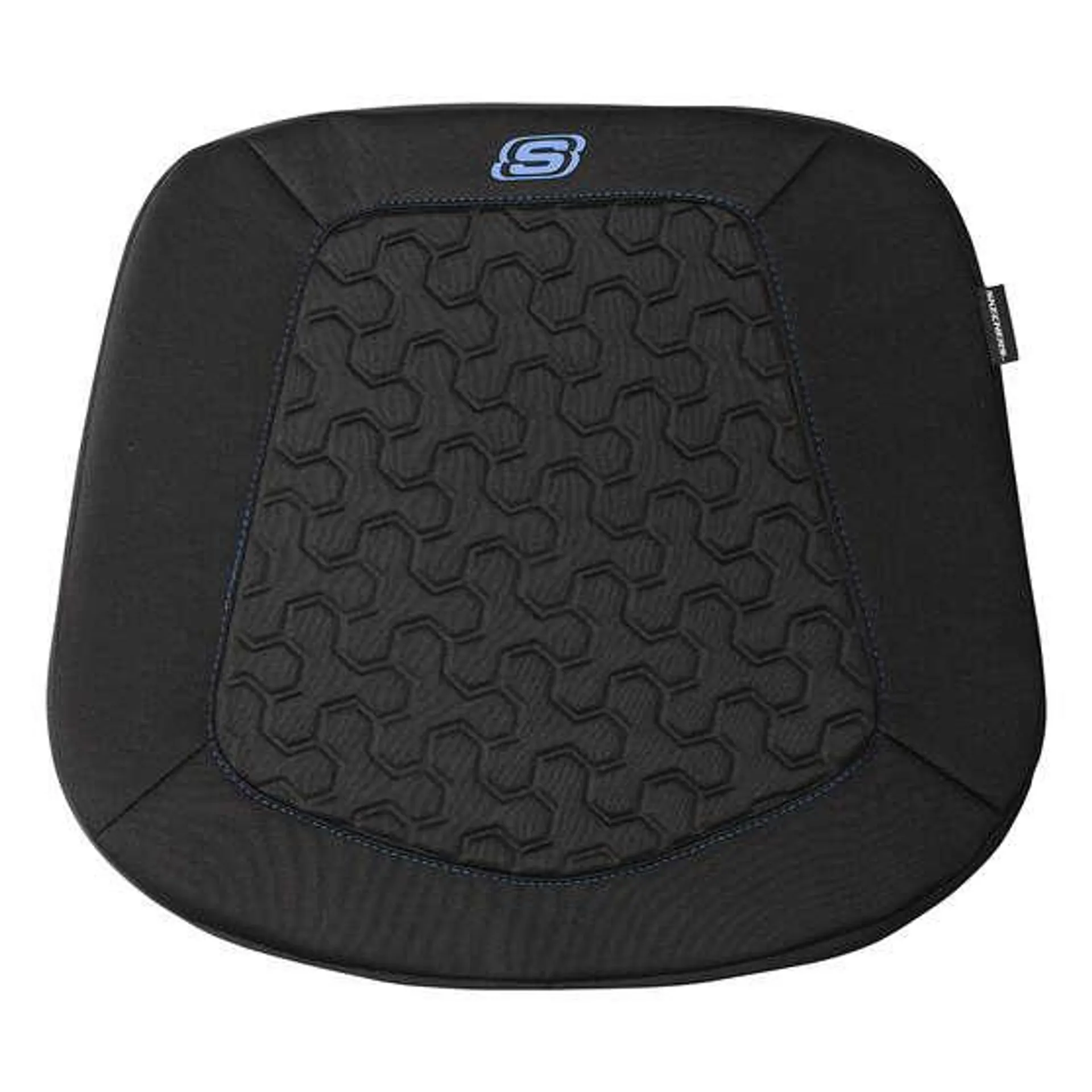 Skechers Gel Memory Foam Seat Cushion Black/Blue