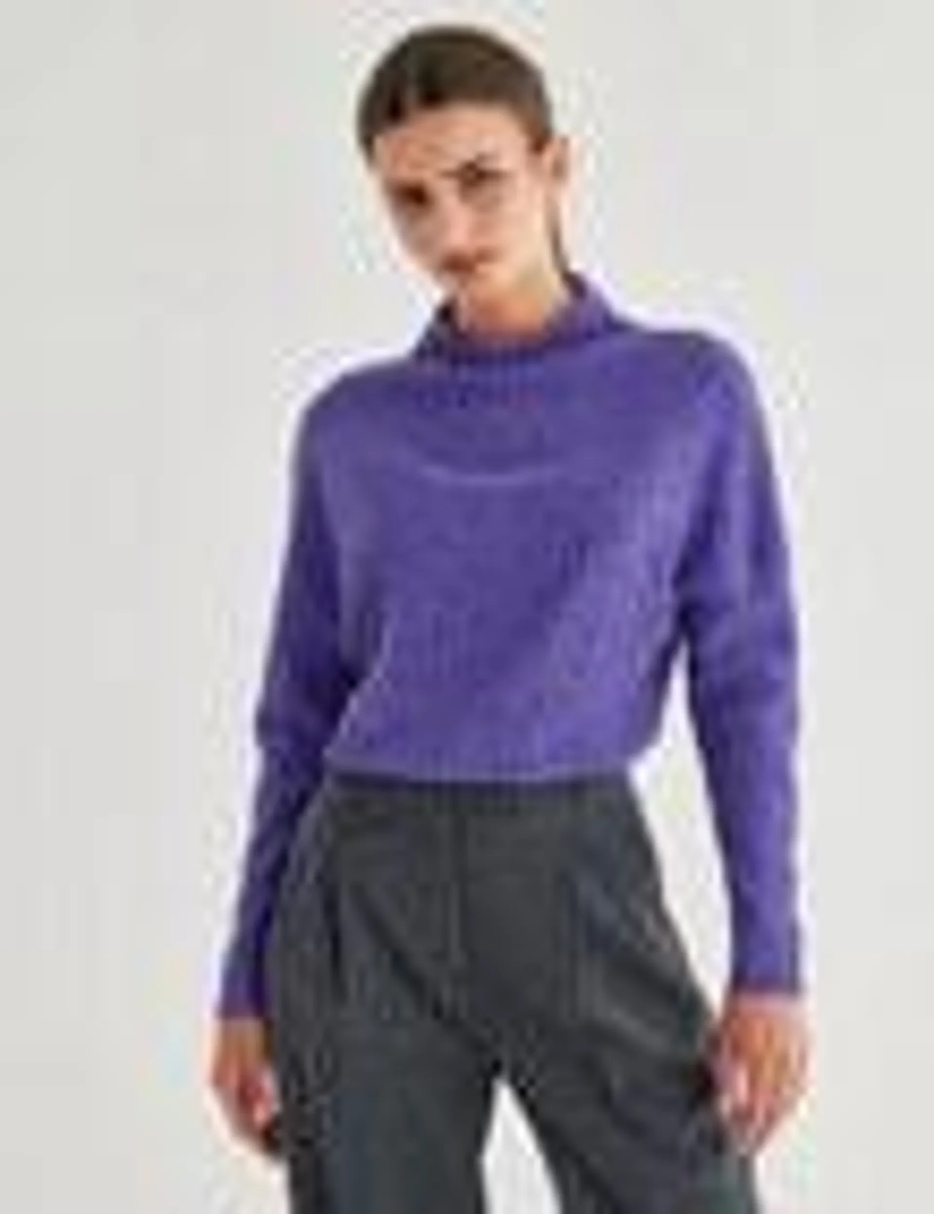 State of play Ava Crinkle Top, Ultra Violet