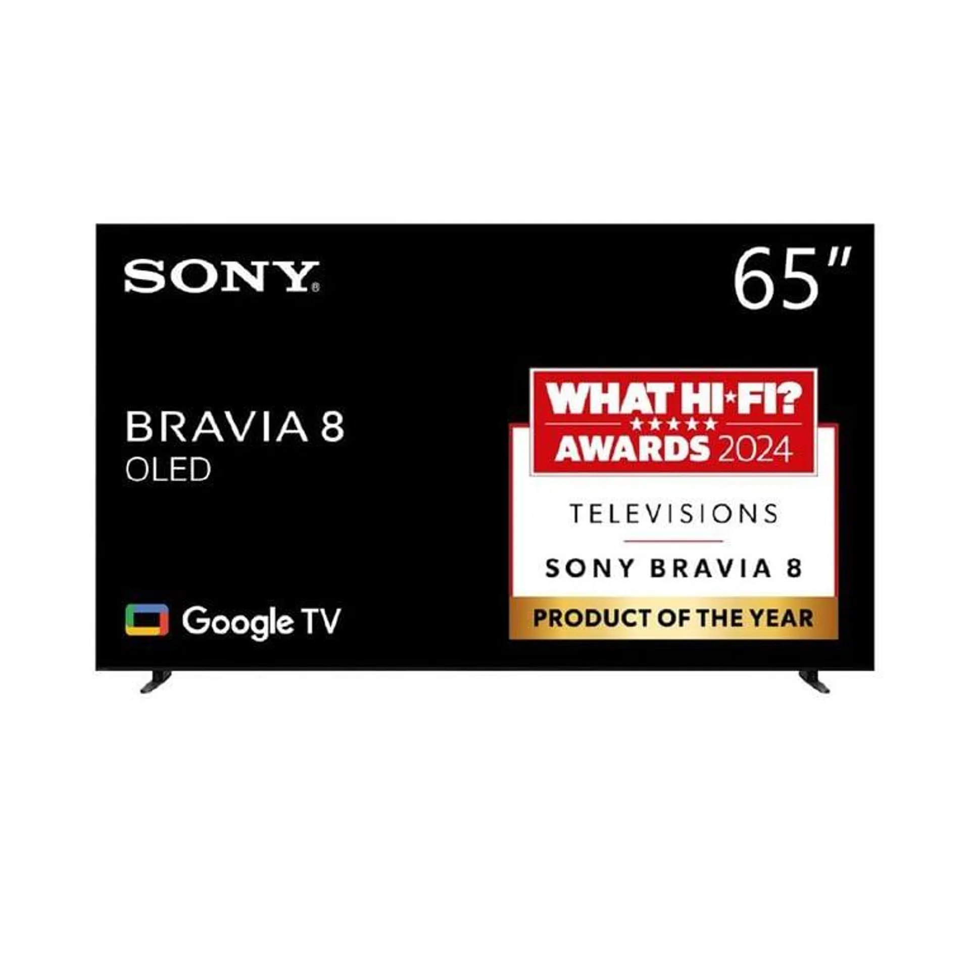 Sony BRAVIA 8 65" XR80 4K OLED Google TV