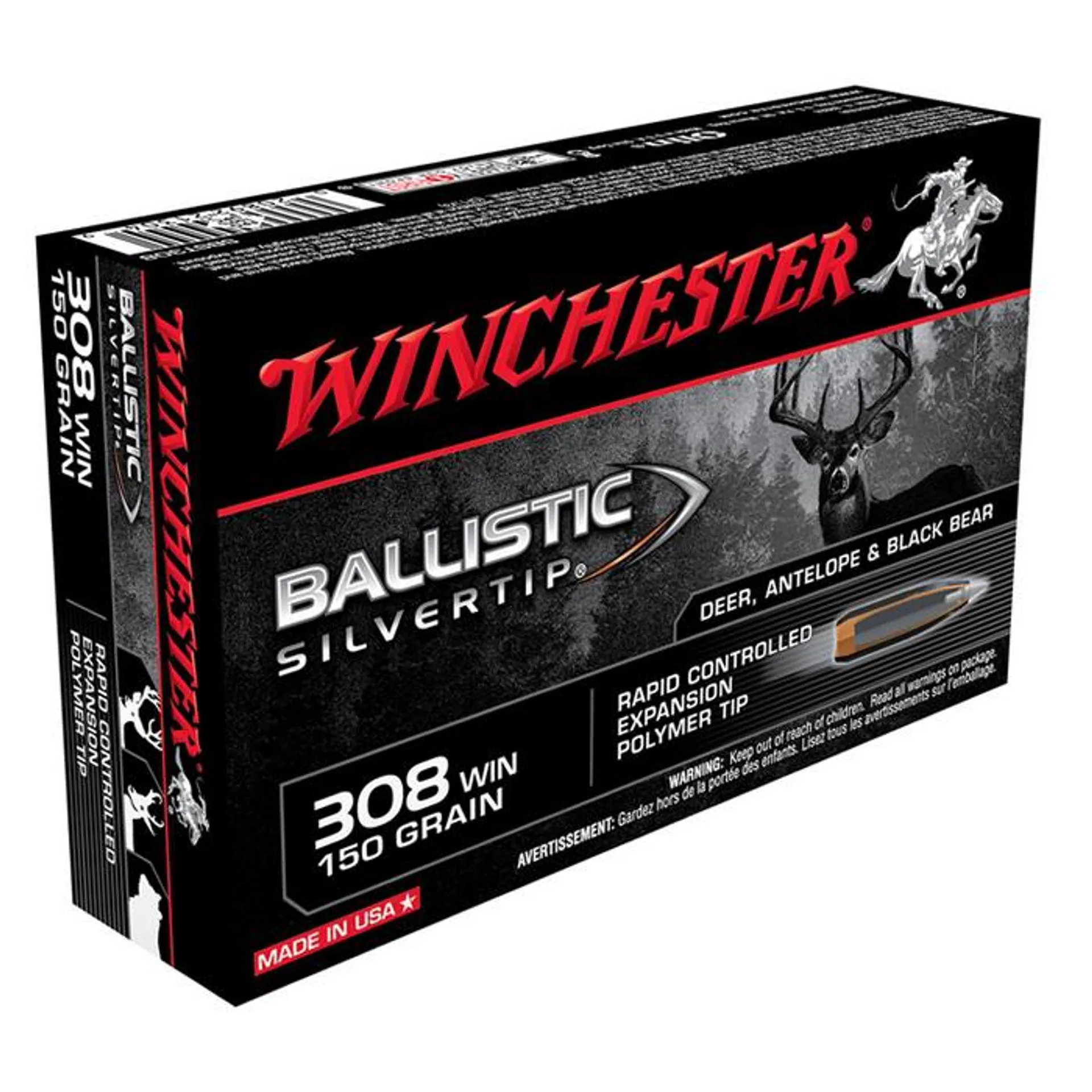 Winchester Ballistic Silvertip 308WIN 150gr PT (20)