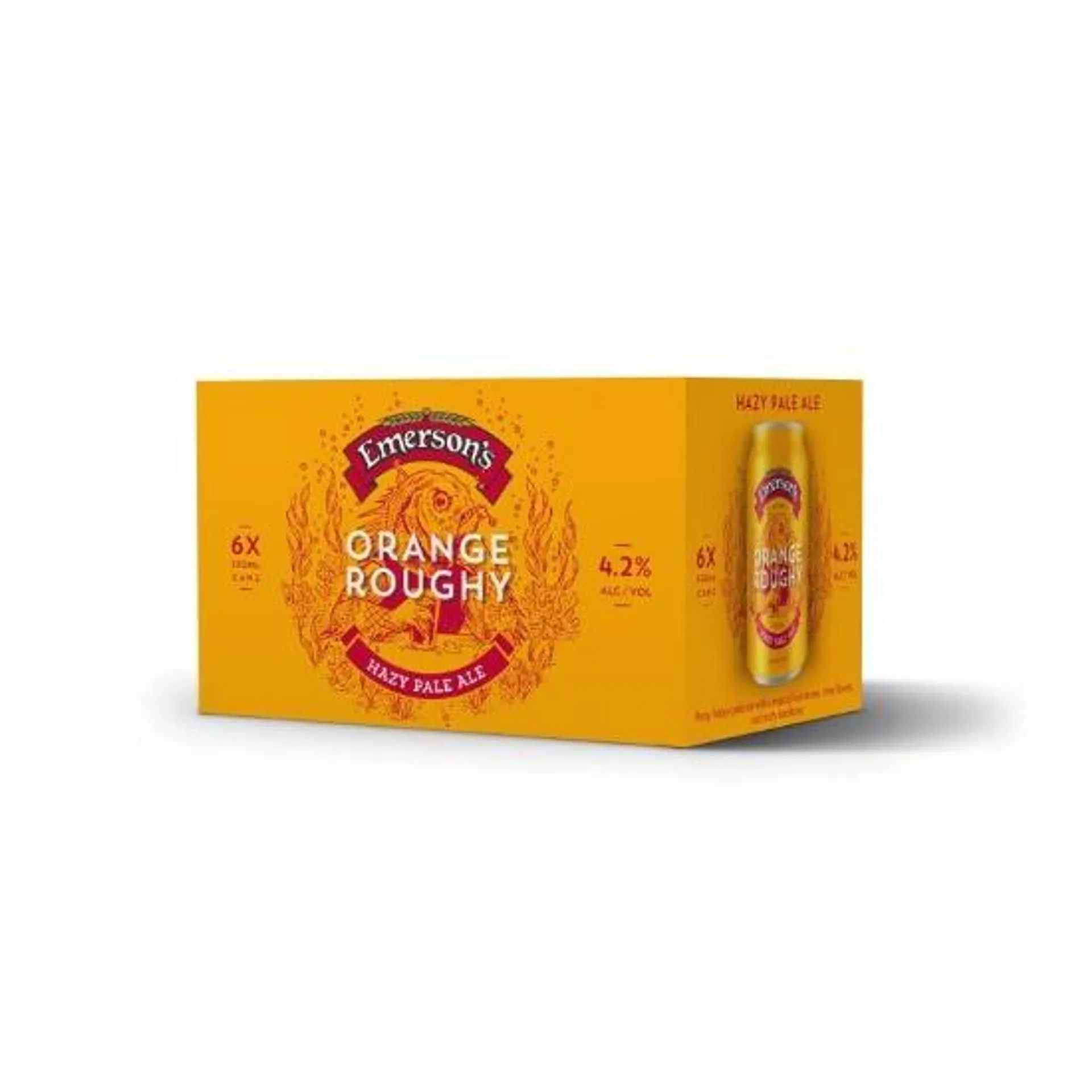 Emerson's Pioneer Range Orange Roughy Cans 6x330ml