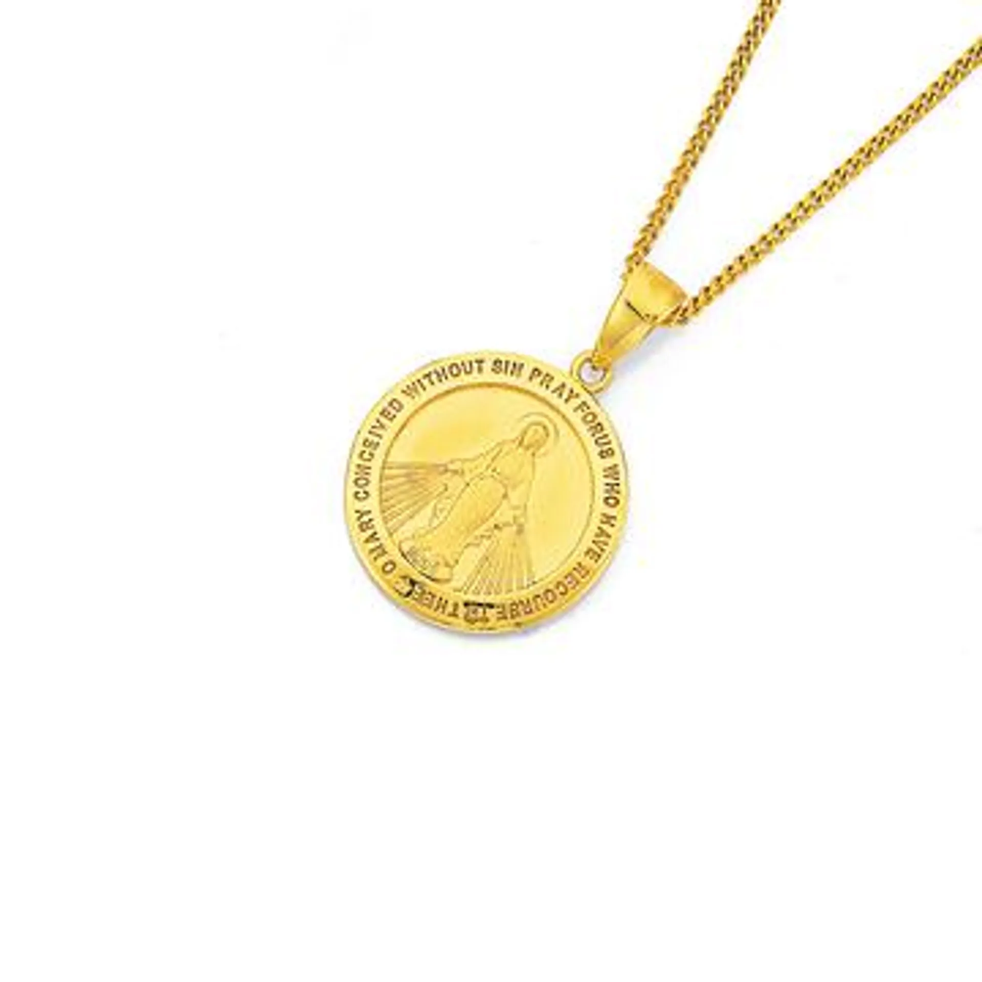9ct, Mary Miraculous Medal