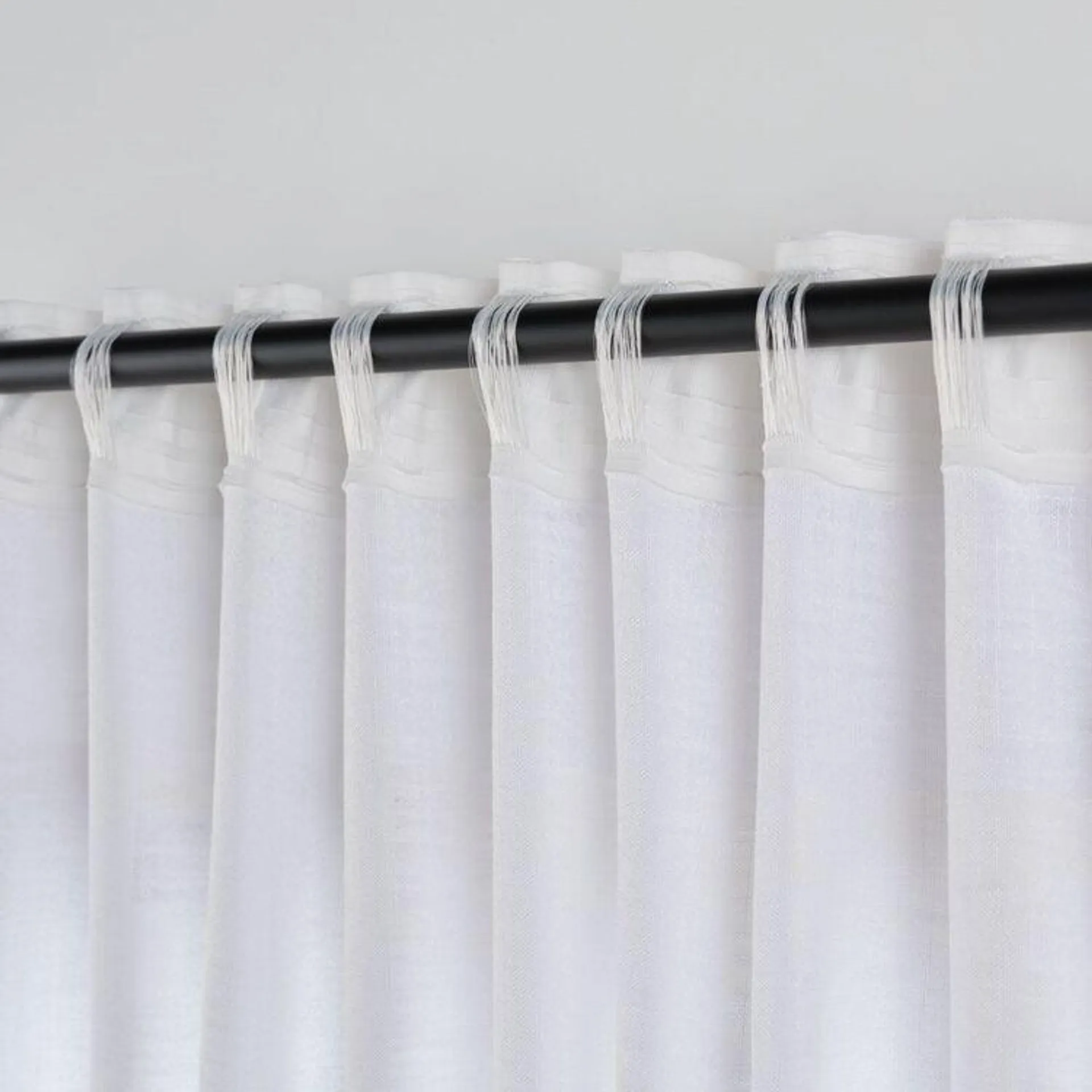 Gummerson Neutrals 270 cm Multi Header Cut, Hem & Hang Curtain Fabric Whisper 270 cm