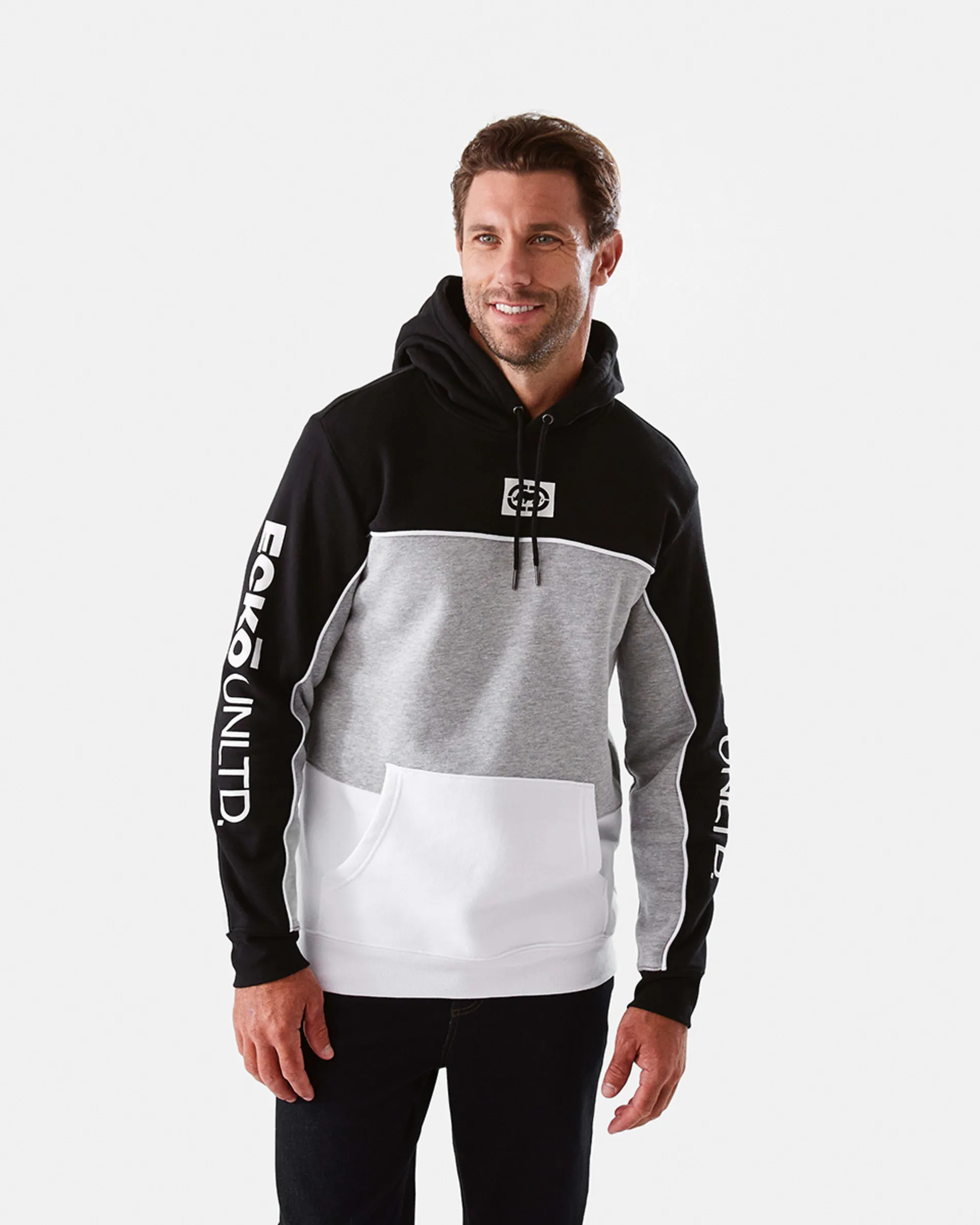 Ecko License Panelled Hoodie