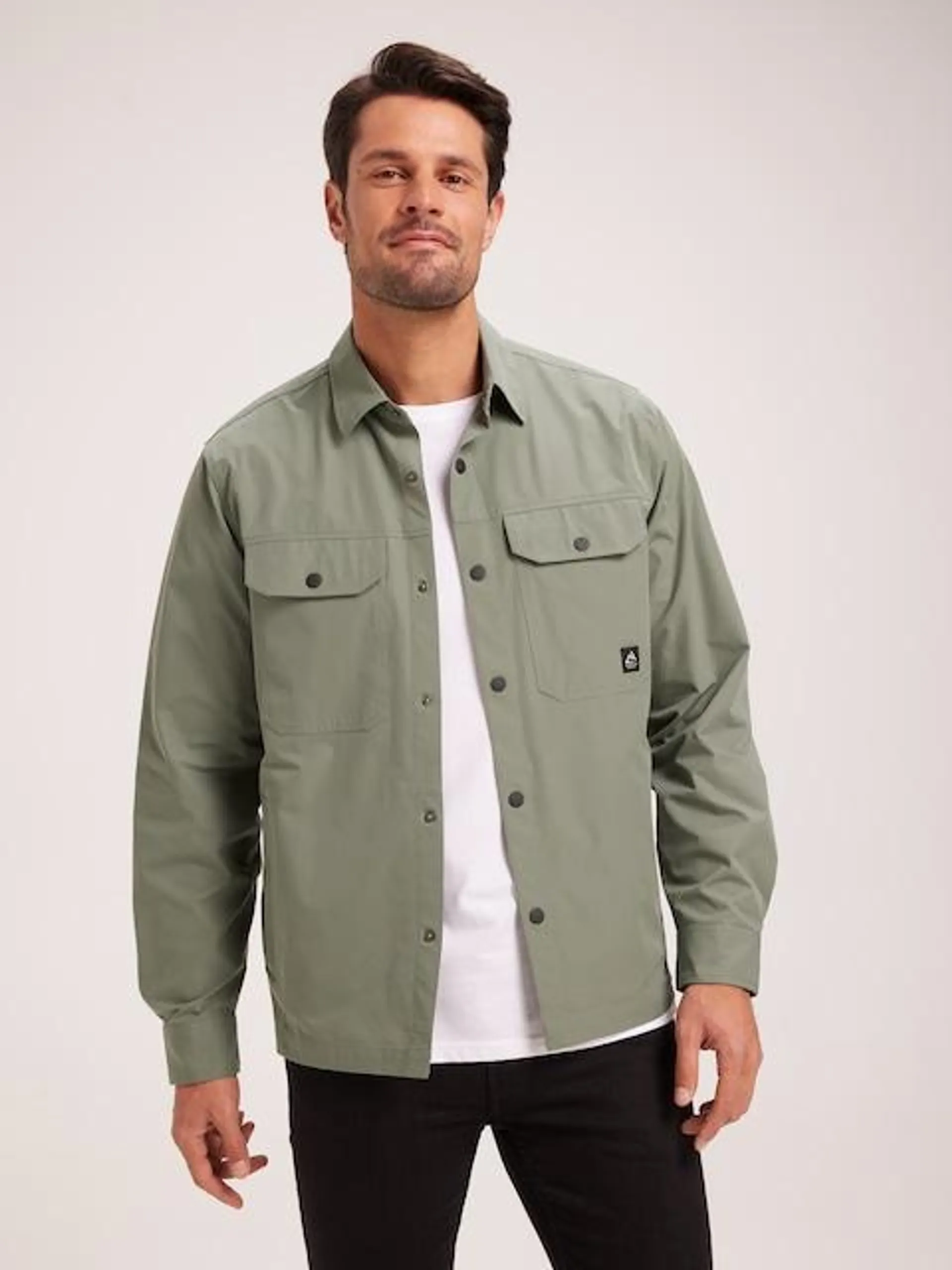 Just Jeans Long Sleeve Tech Overshirt