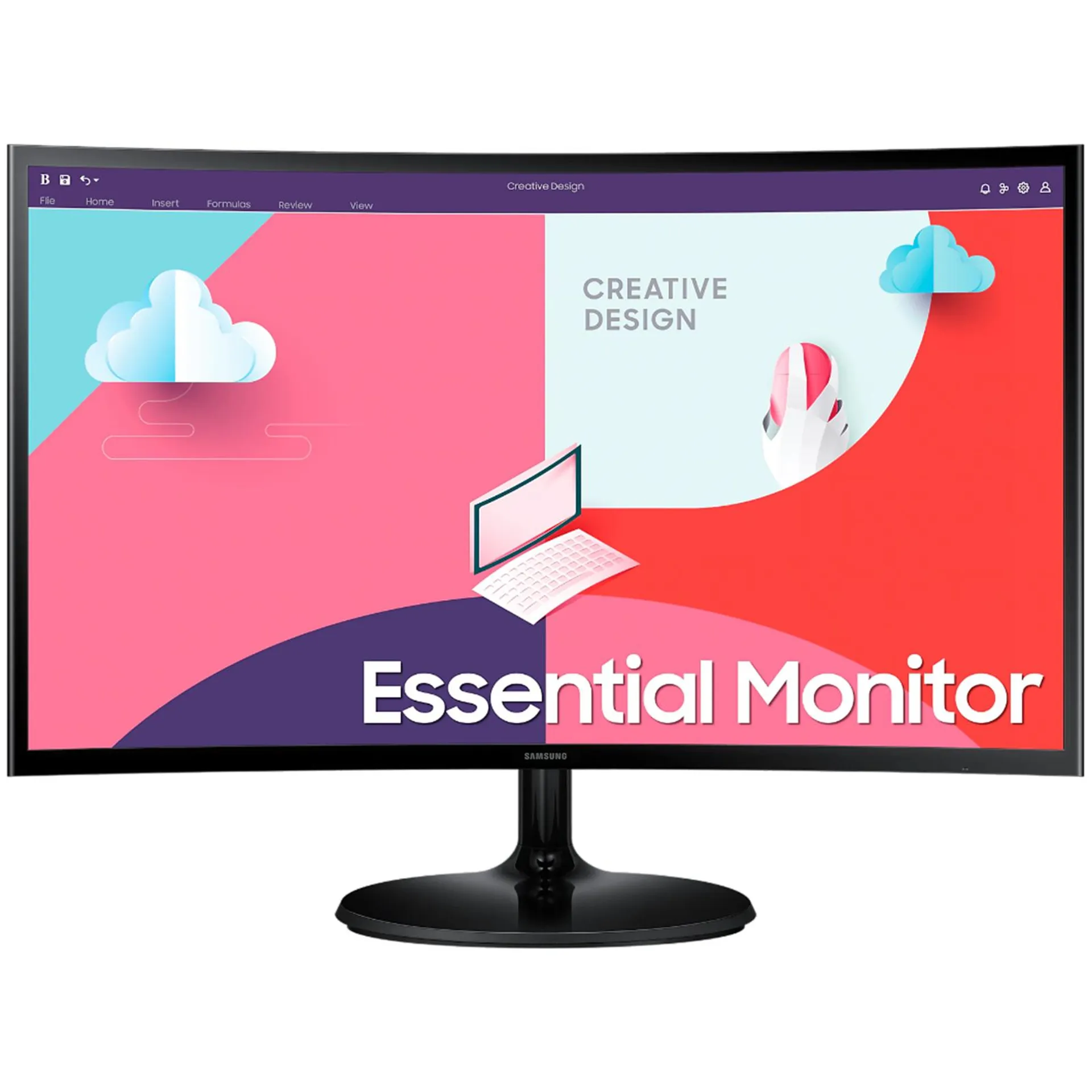 Samsung S24C360EAE 24" Curved FHD Monitor