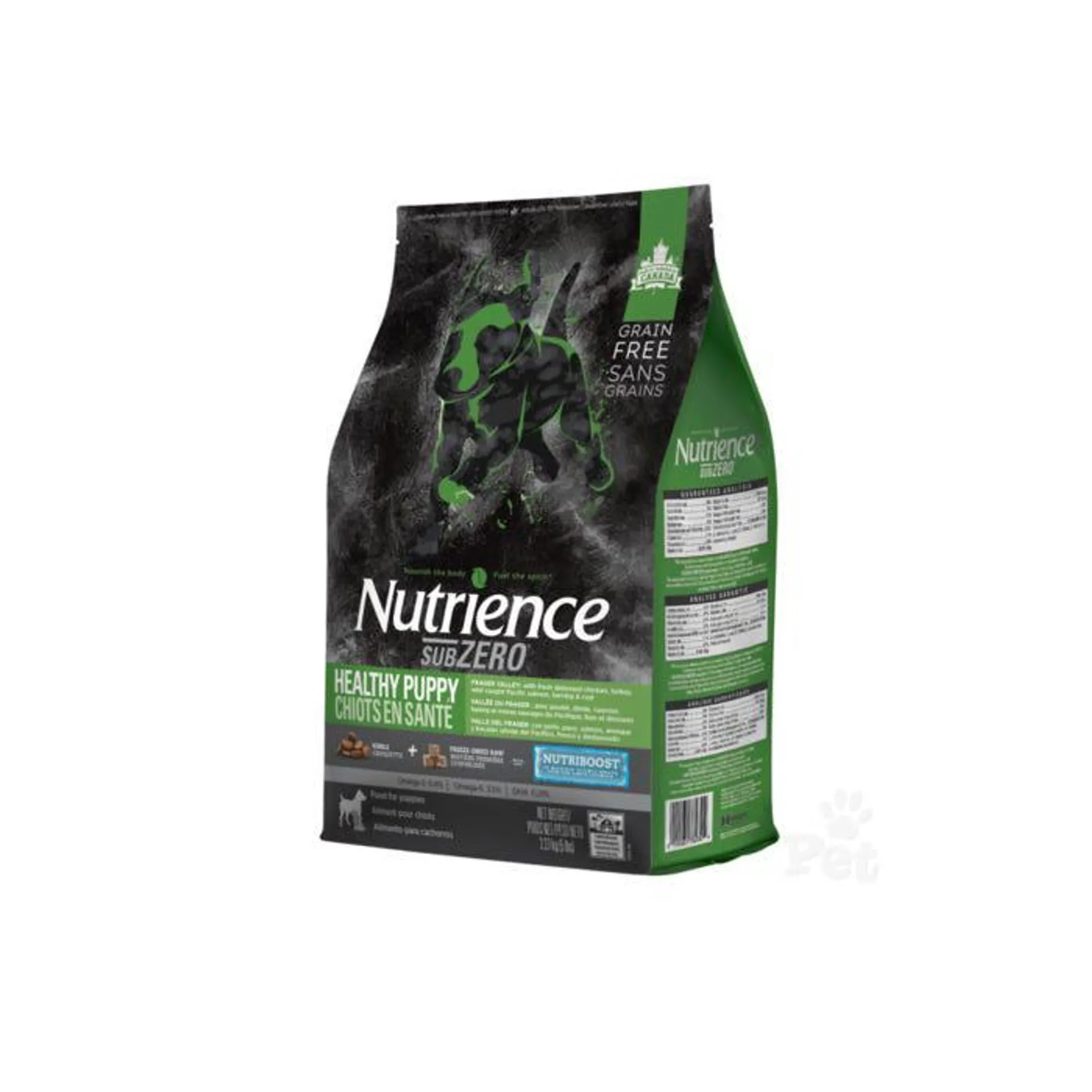 Nutrience Sub Zero Fraser Valley Puppy Food 2.27kg