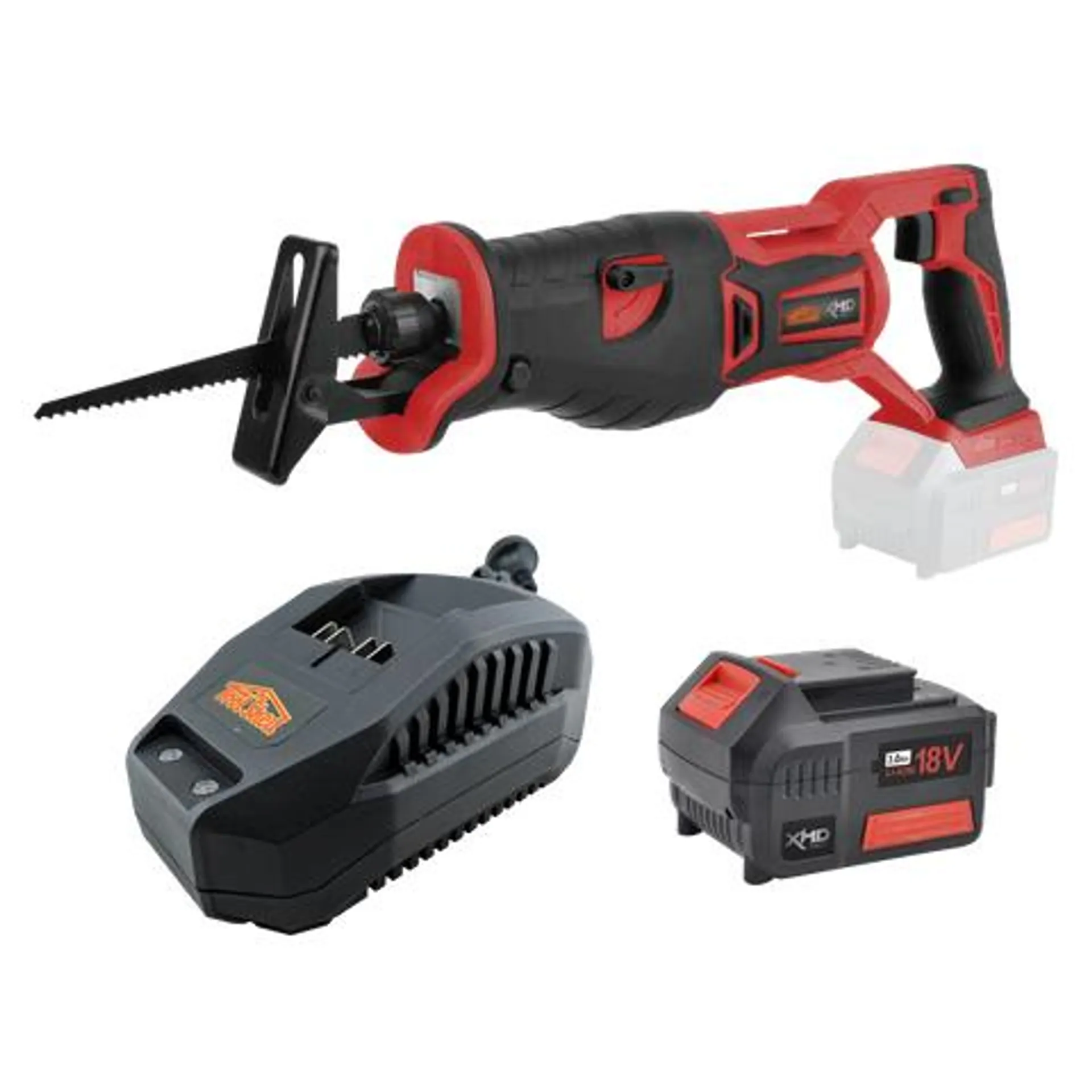 ToolShed XHD Cordless Reciprocating Saw 18V 3Ah Kit