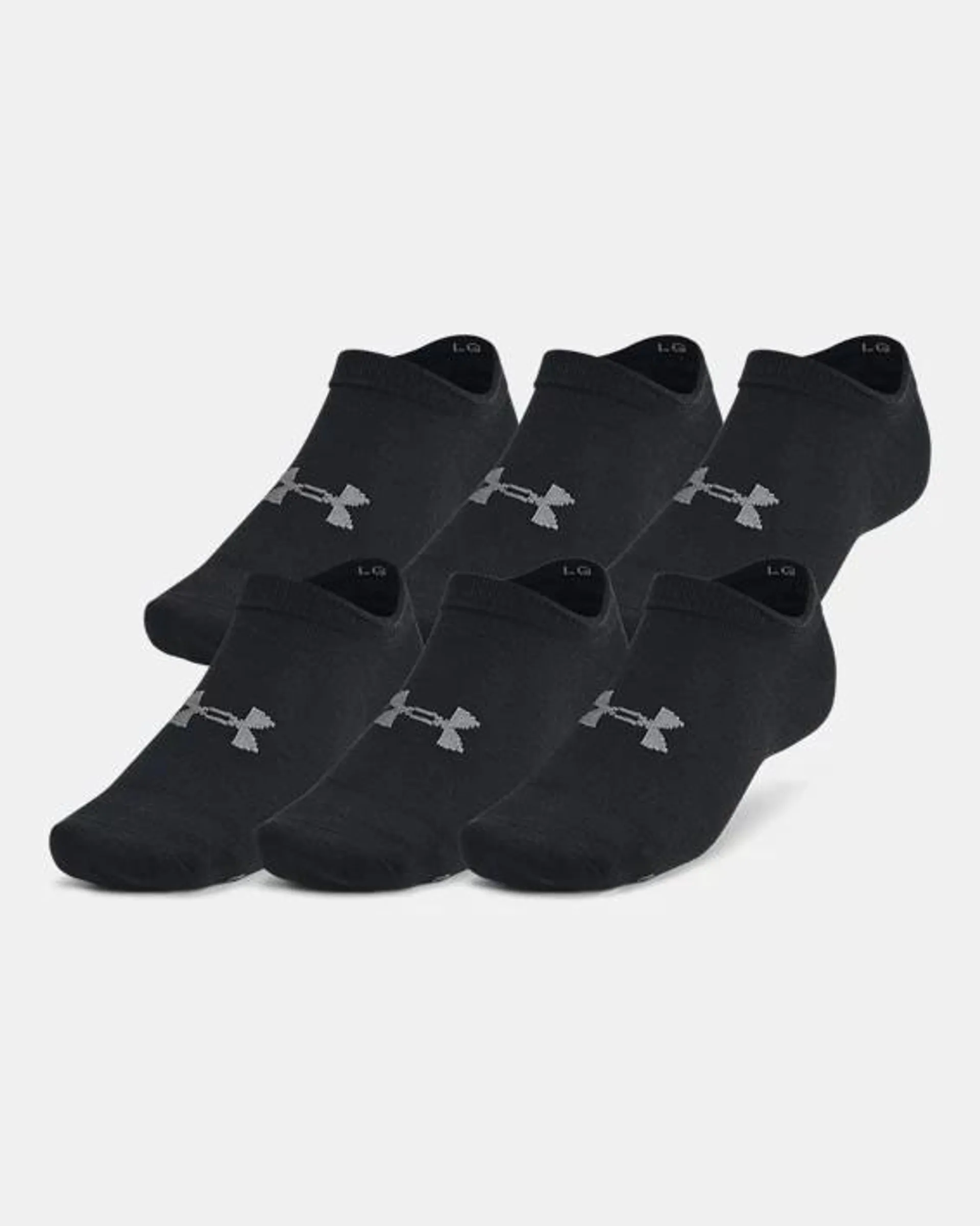 Unisex UA Essential 6-Pack No-Show Socks