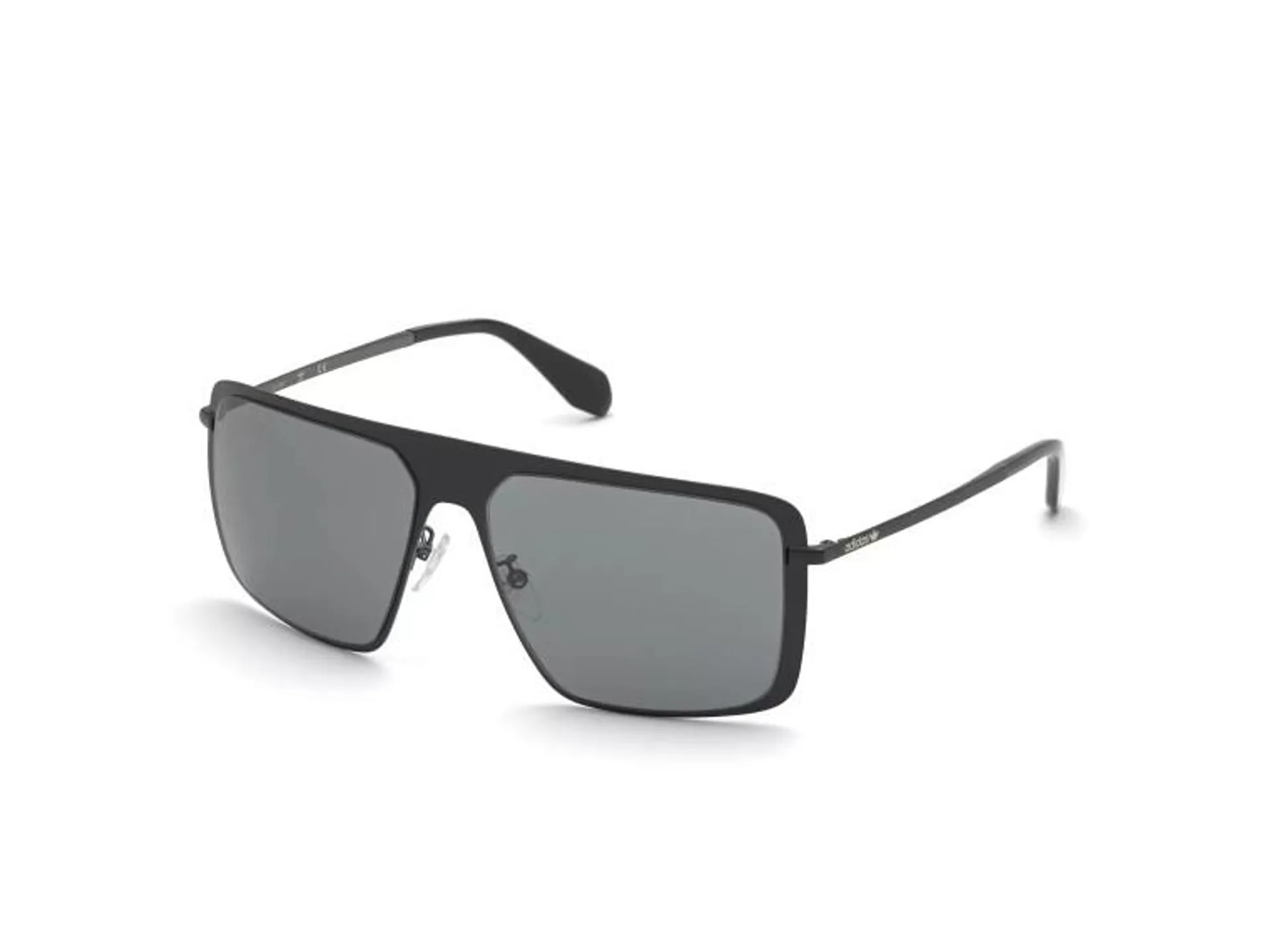 Adidas Unisex OR0036 Sunglasses Shiny Black/Smoke Mirror