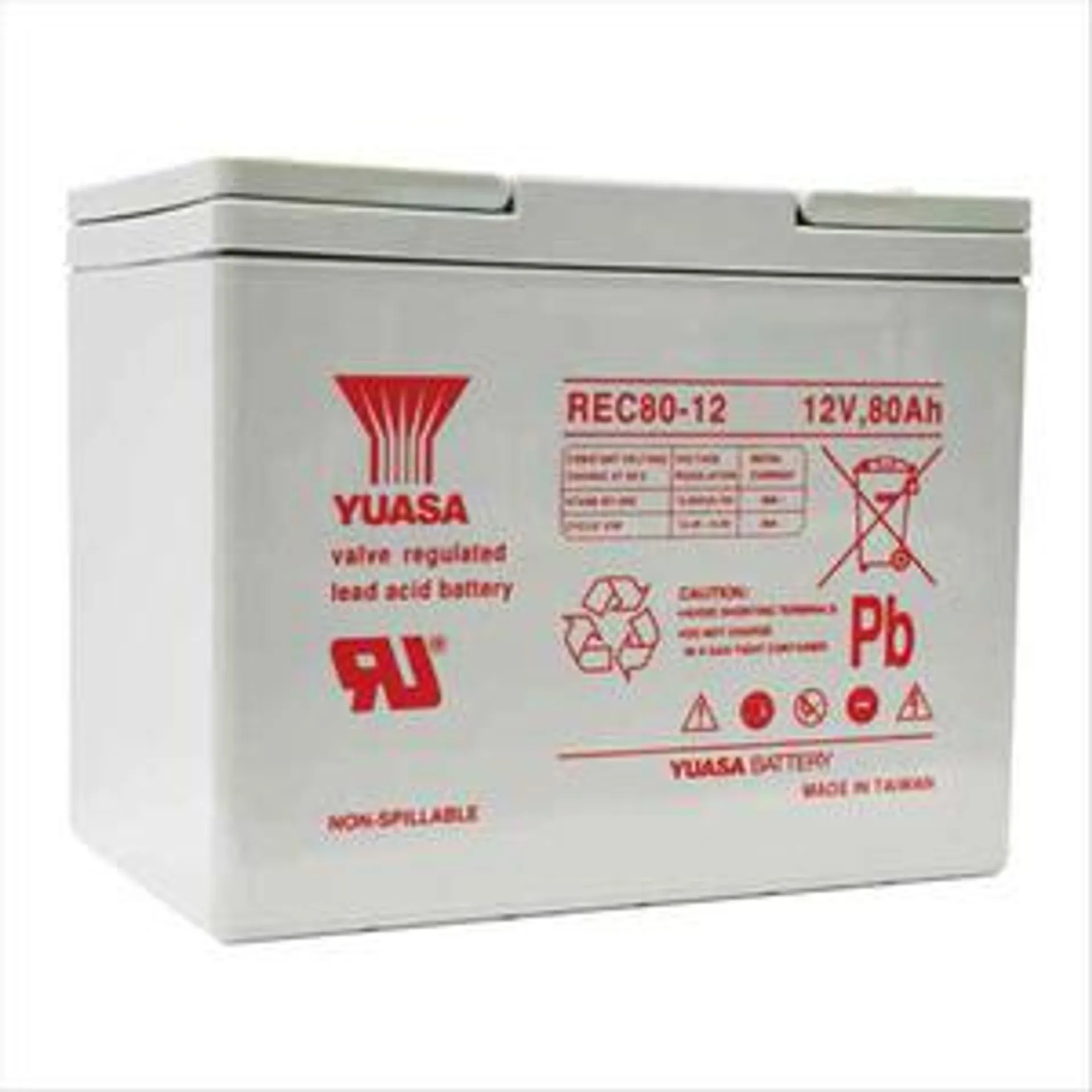 Battery 12V 80Ah Deep Cycle AGM VRLA Sealed Lead Acid