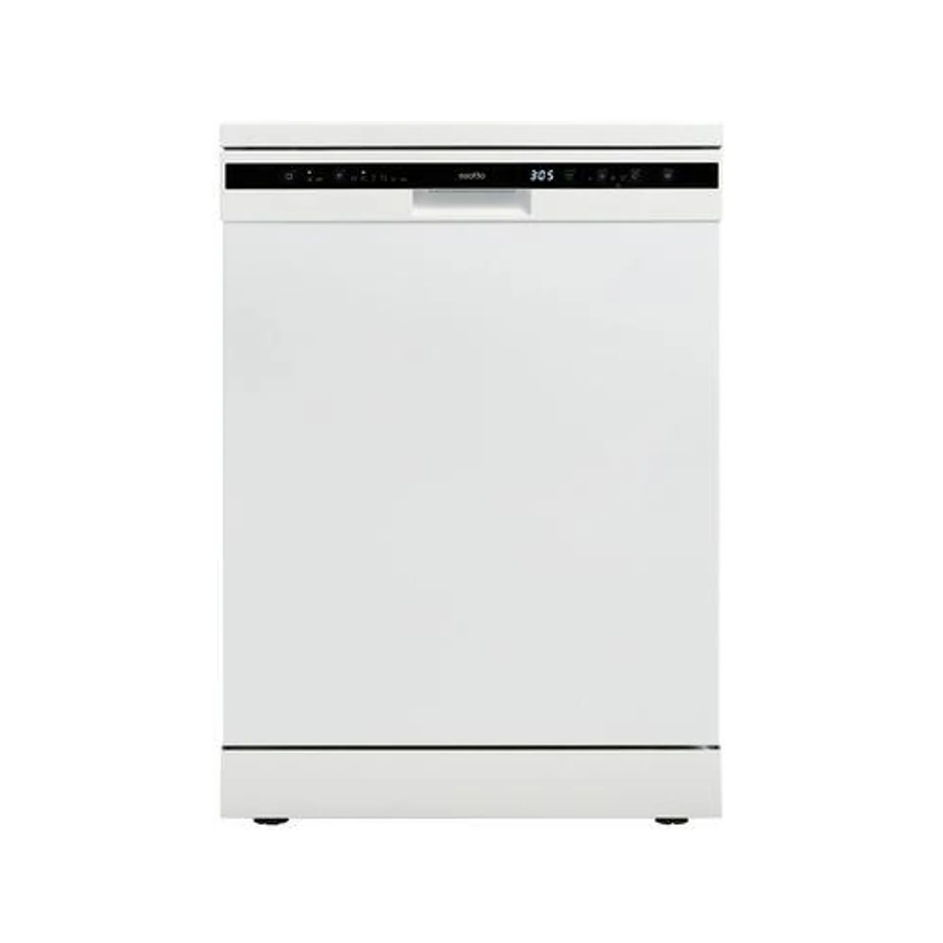 Esatto 60cm White 12 Place Setting Dishwasher WELS 4.5 Star 10.8L/min