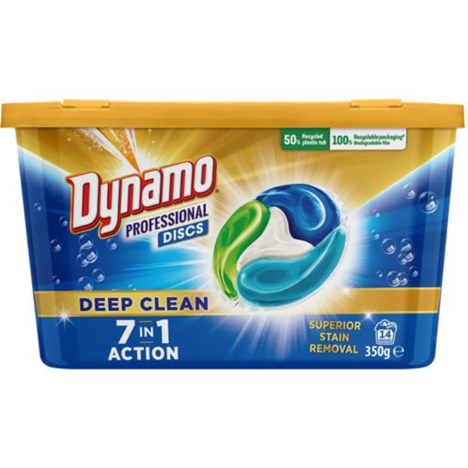 Dynamo Professional 7 In 1 Laundry Detergent Capsules 14 Pack