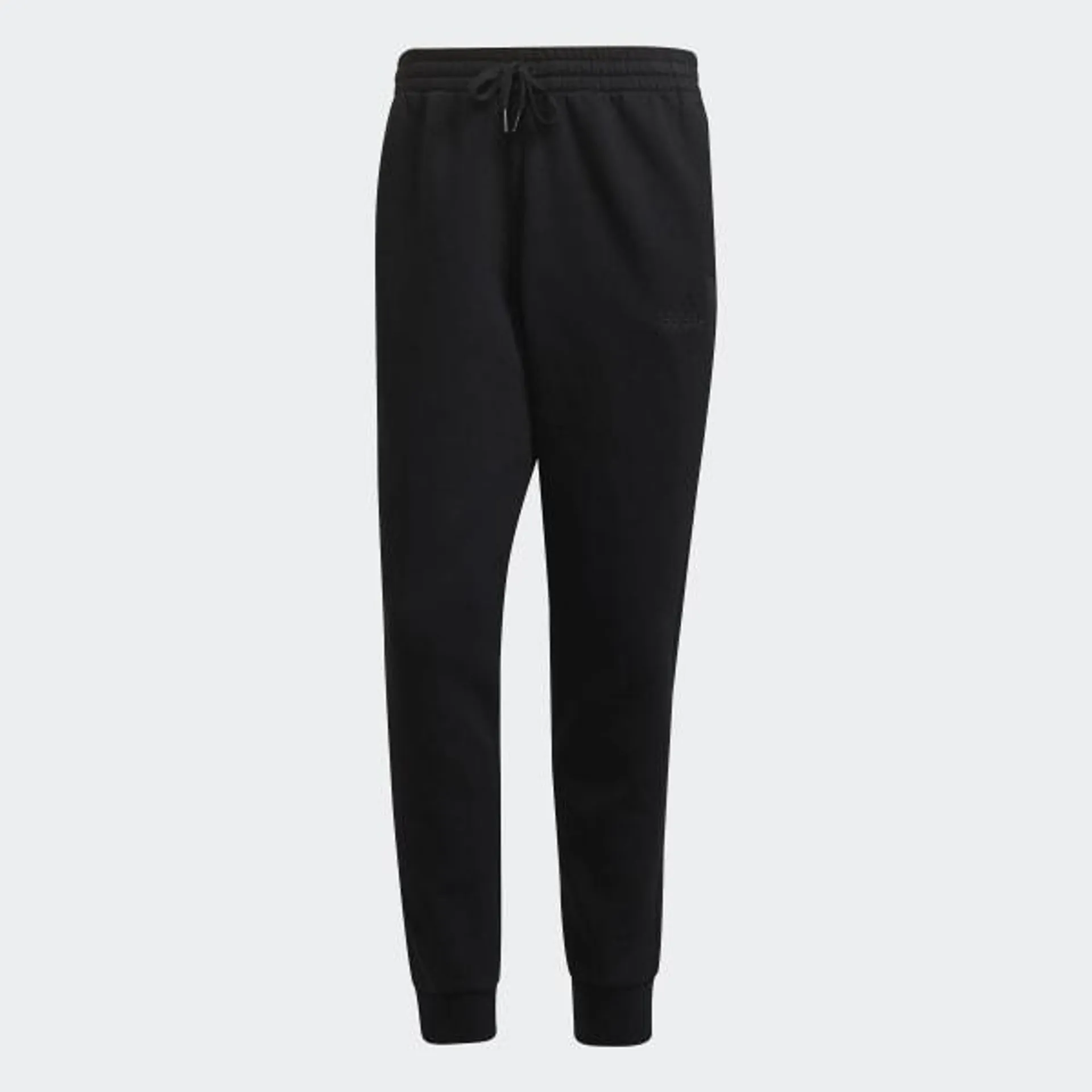 Essentials Fleece Tapered Cuff 3-Stripes Pants