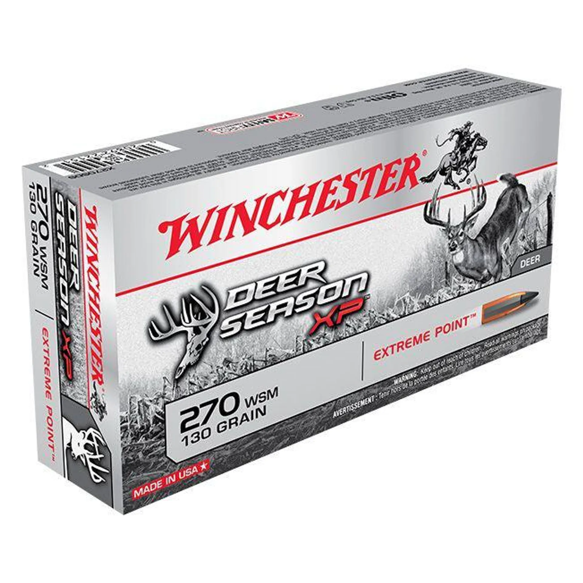 Winchester Deer Season .270WSM 130gr XP (20)