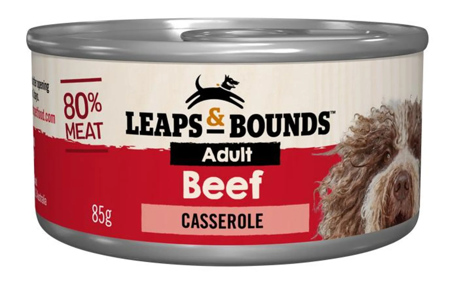 Leaps & Bounds Dog Adult Beef Casserole 12x85g